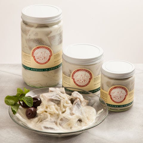 Pickled Herring in Cream Sauce by Barney Greengrass
