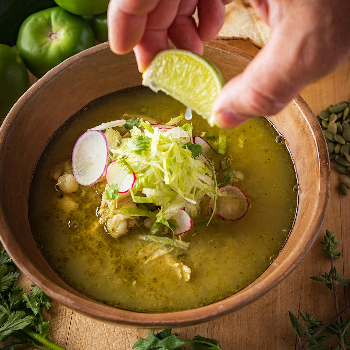 Mexican Pozole Stew for 4-6 by Picos Mexican Restaurant - Alternate image 4