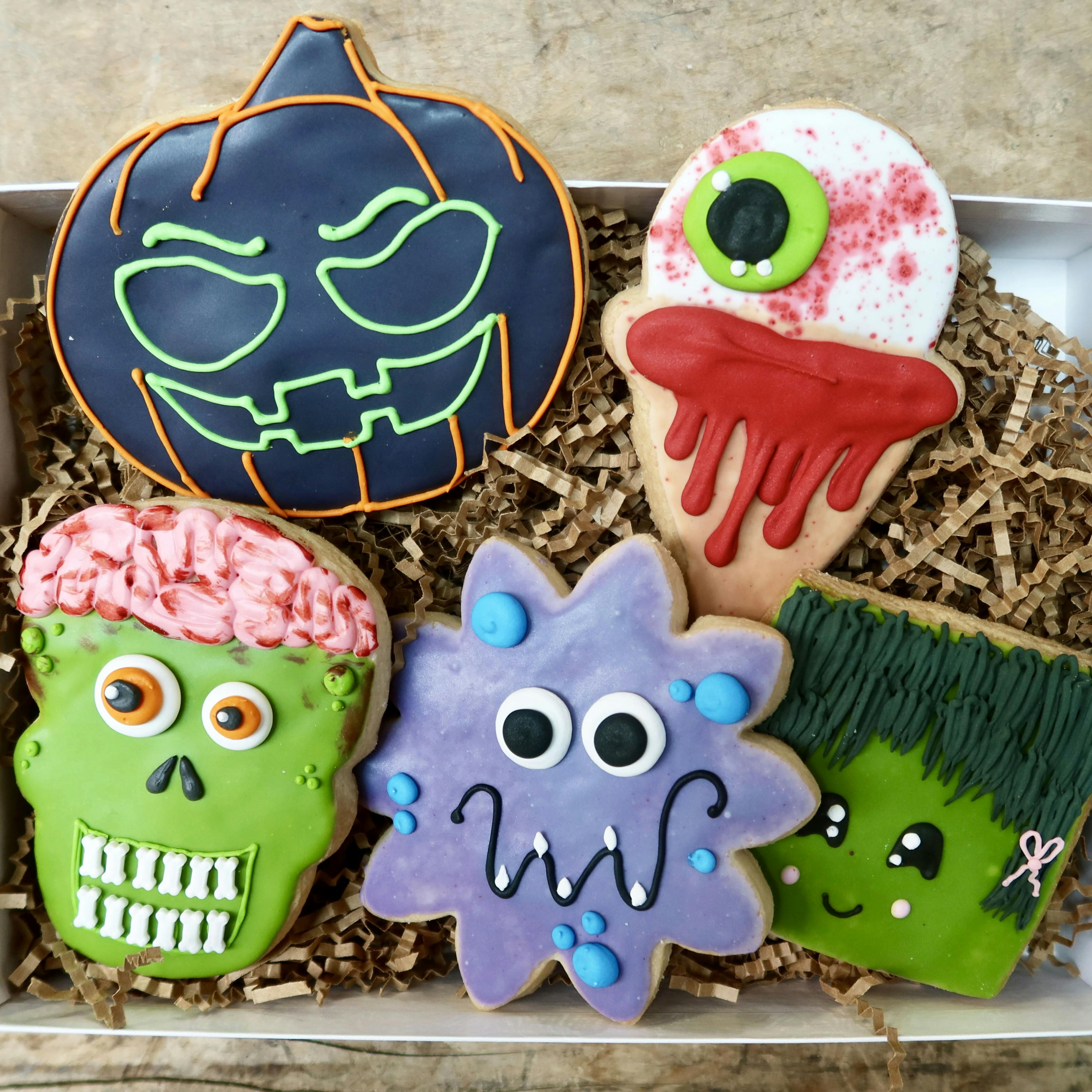 Spooky Halloween Cookies by The Goddess and Grocer