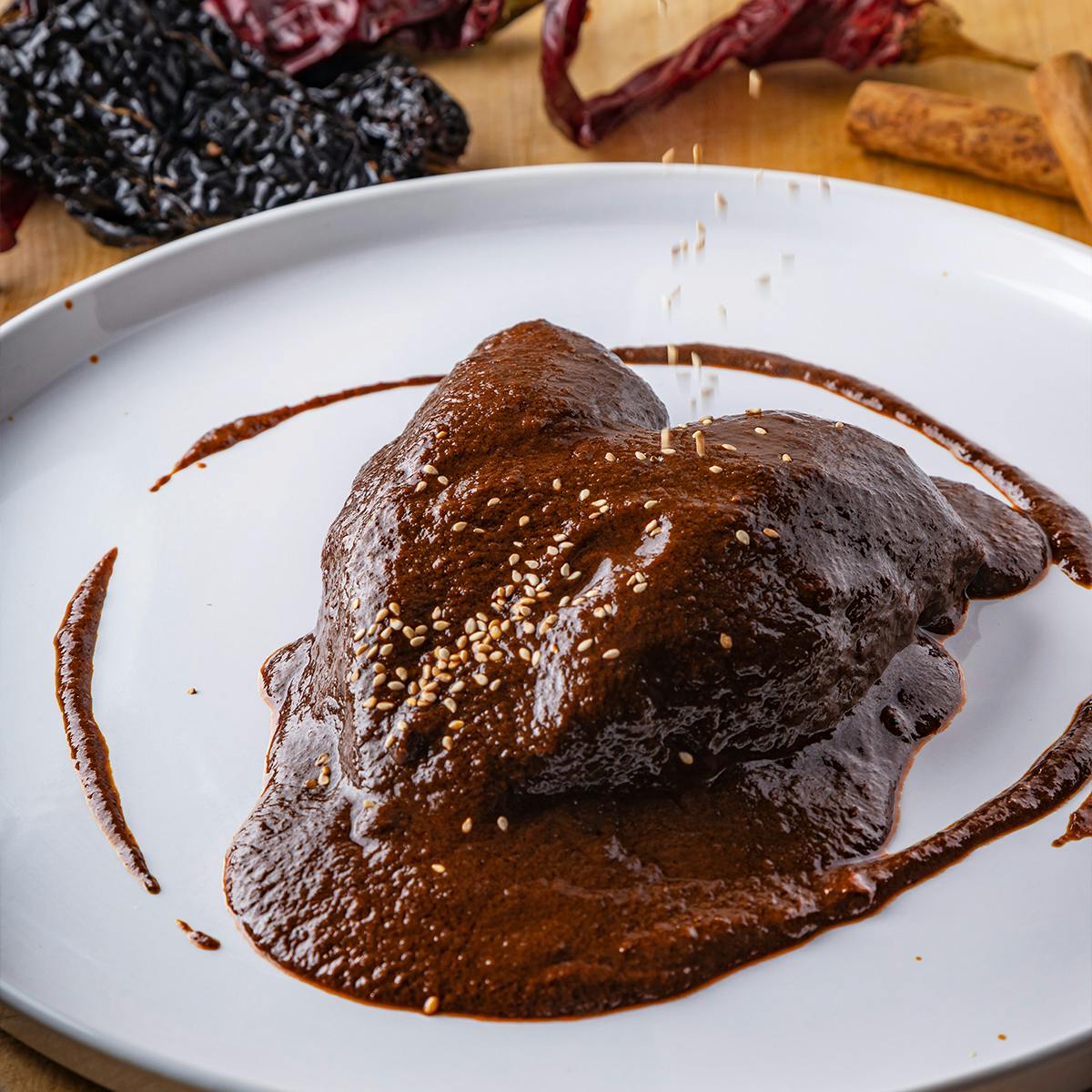 "Pollo en Mole" - Chicken in Mole Dinner for 4 by Picos Mexican Restaurant