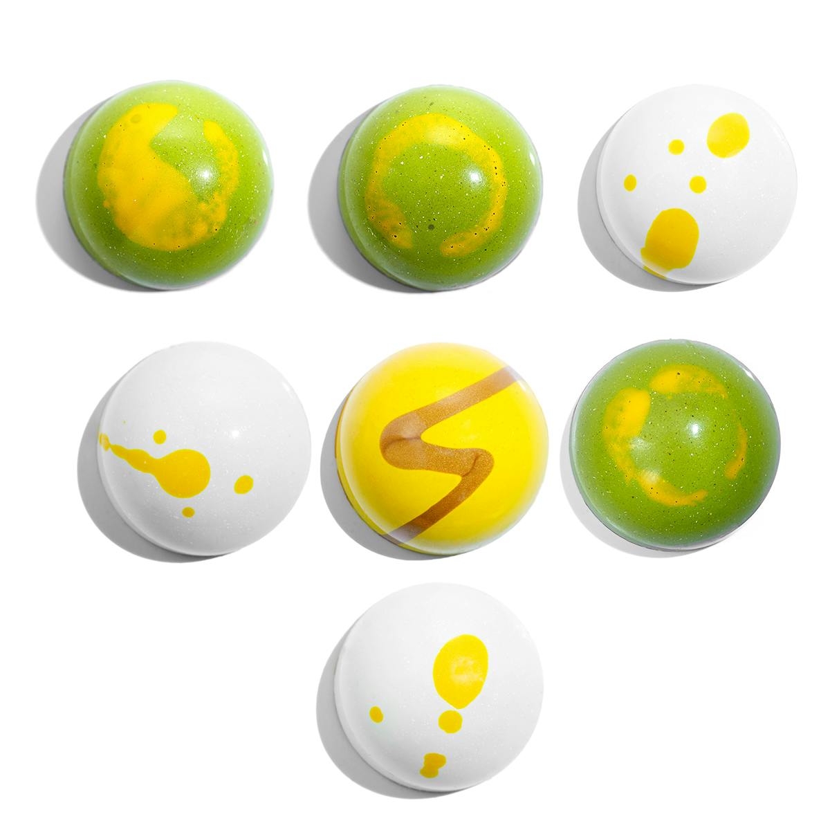 Tropical Fruit Bonbon Collection - 12 Piece by Kreuther Handcrafted Chocolate - Alternate image 1