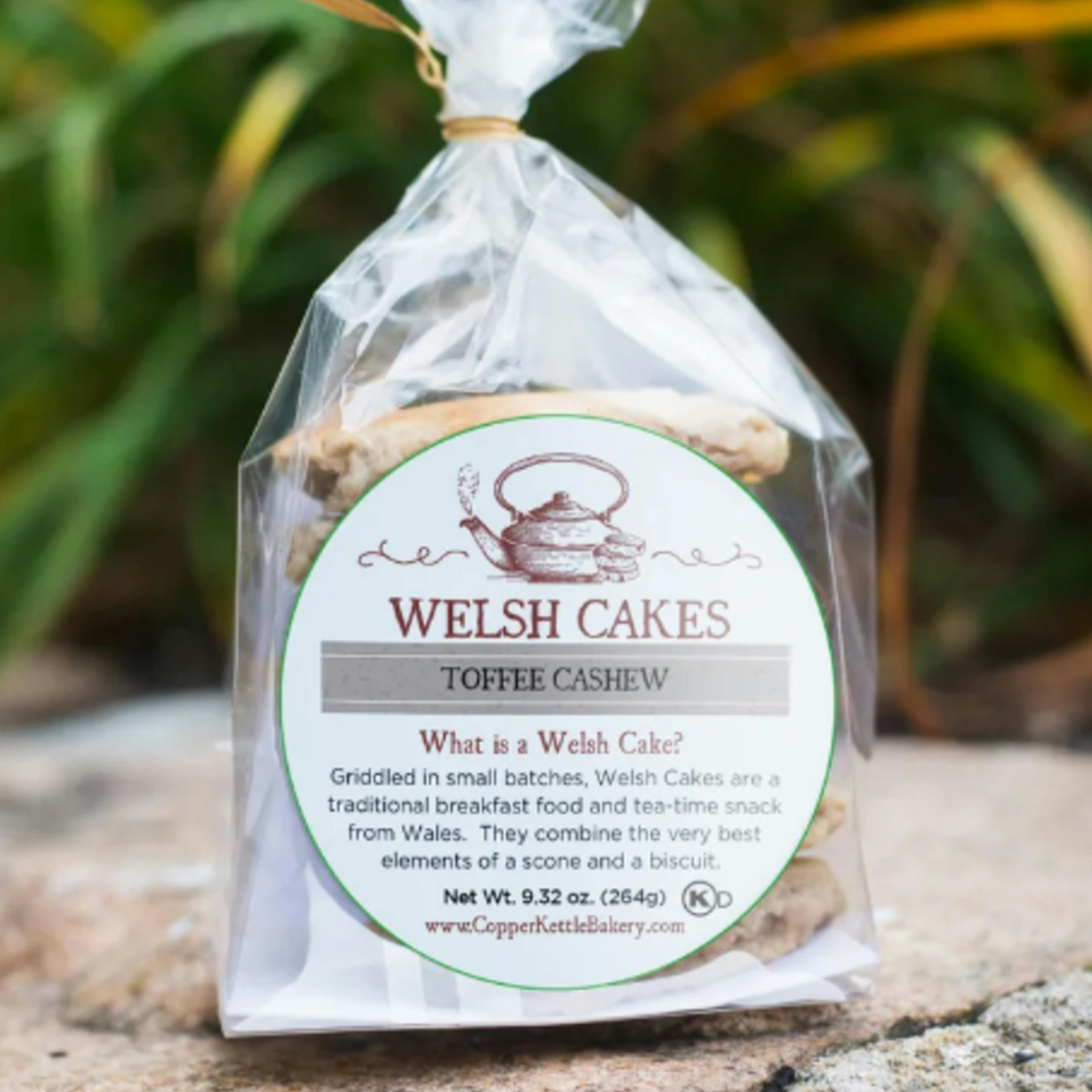 Toffee Cashew Welsh Cakes - 3 Pack by Copper Kettle Bakery