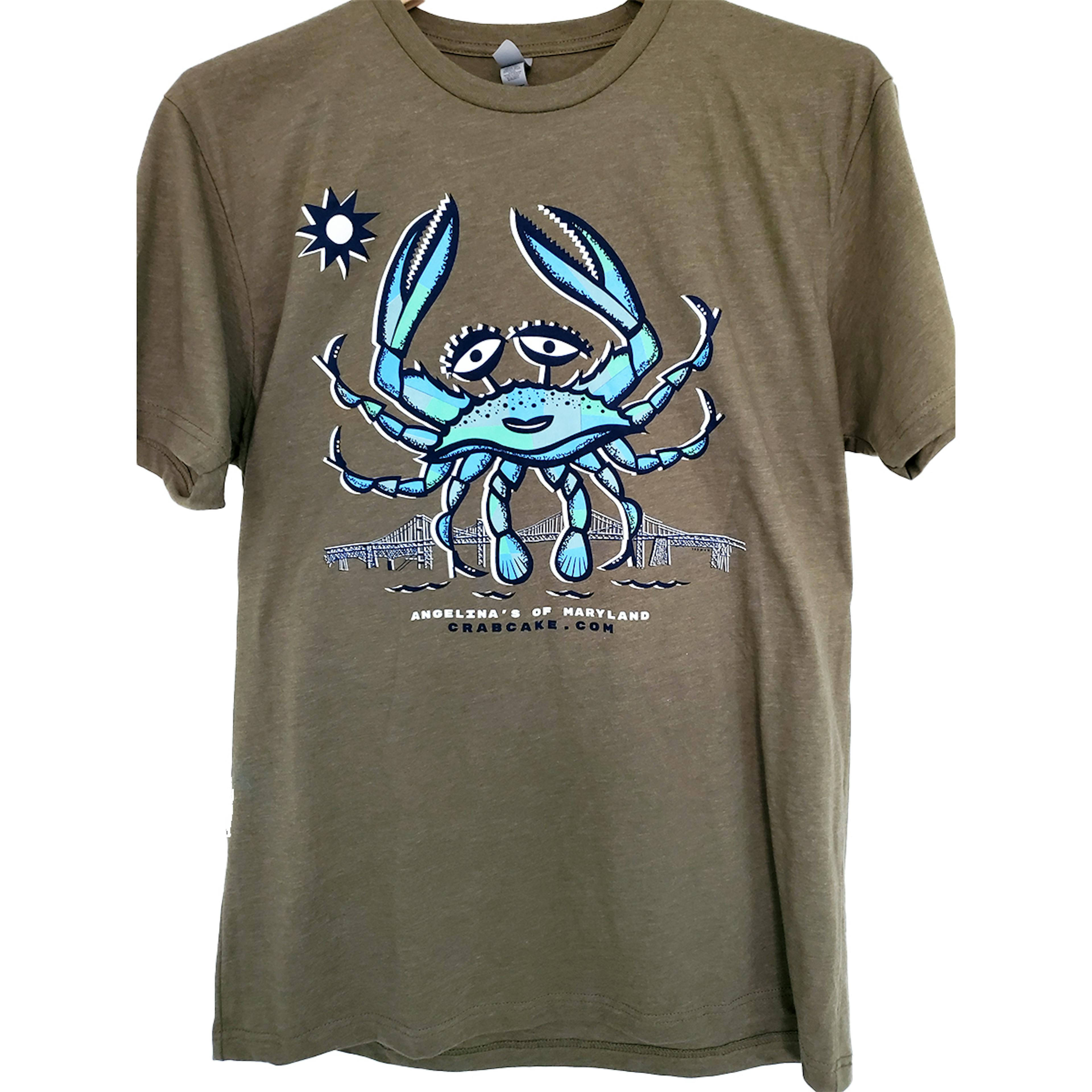 Angelina's Crab T-Shirt by Angelina's Crab Cakes - Alternate image 3