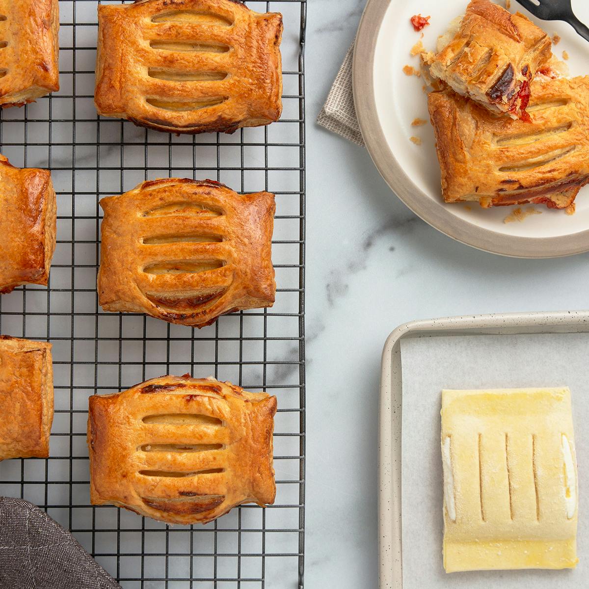 "Refugiados®" Guava & Cheese Strudel - 2 Dozen by Porto's Bakery - Alternate image 1