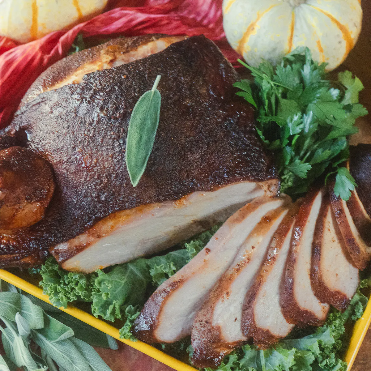 Smoked Turkey Breast for 6-8 by Melissa Cookston's Memphis BBQ
