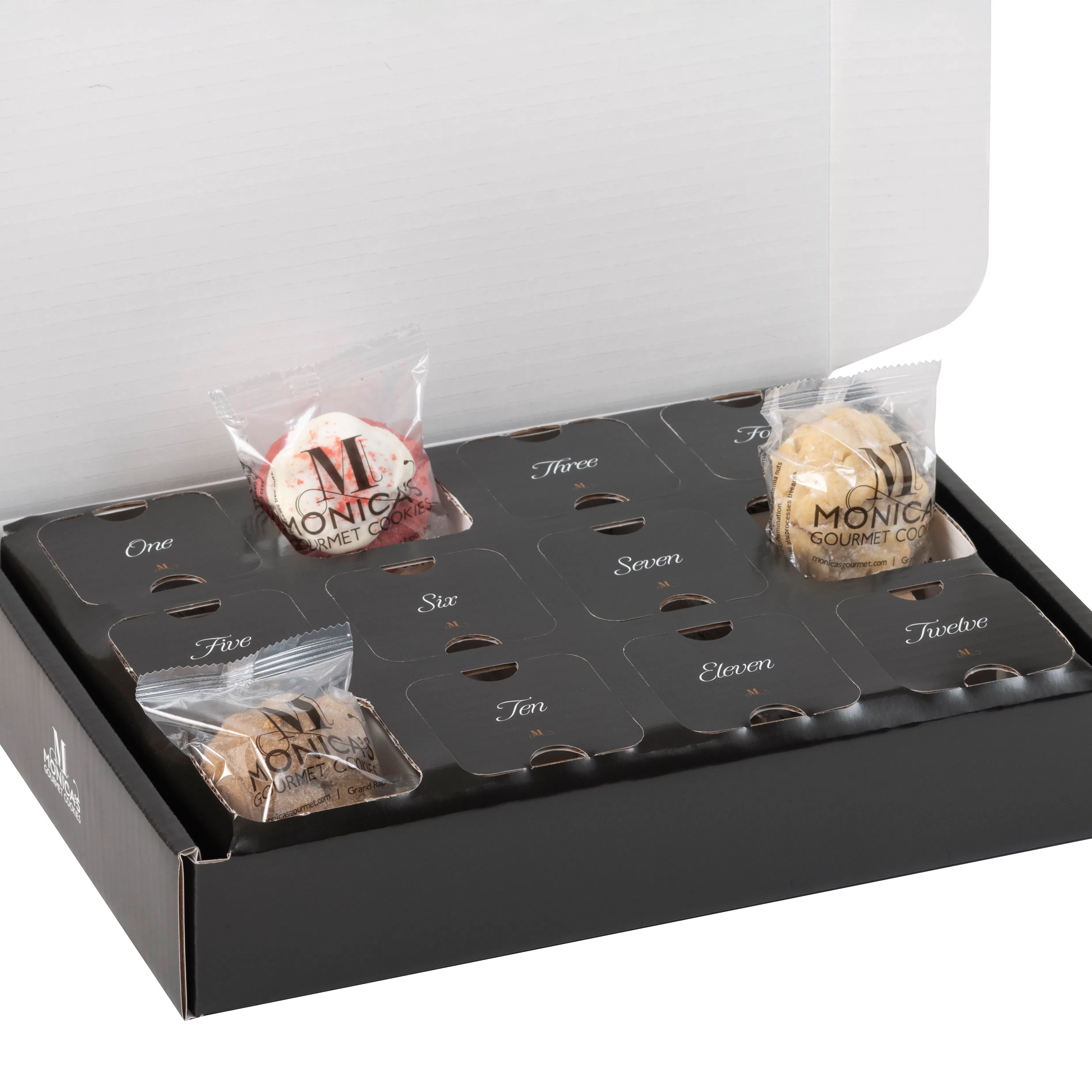 12 Days of Christmas Advent Calendar – Assorted Cookies - 1 Dozen by Monica's Gourmet Cookies - Alternate image 3