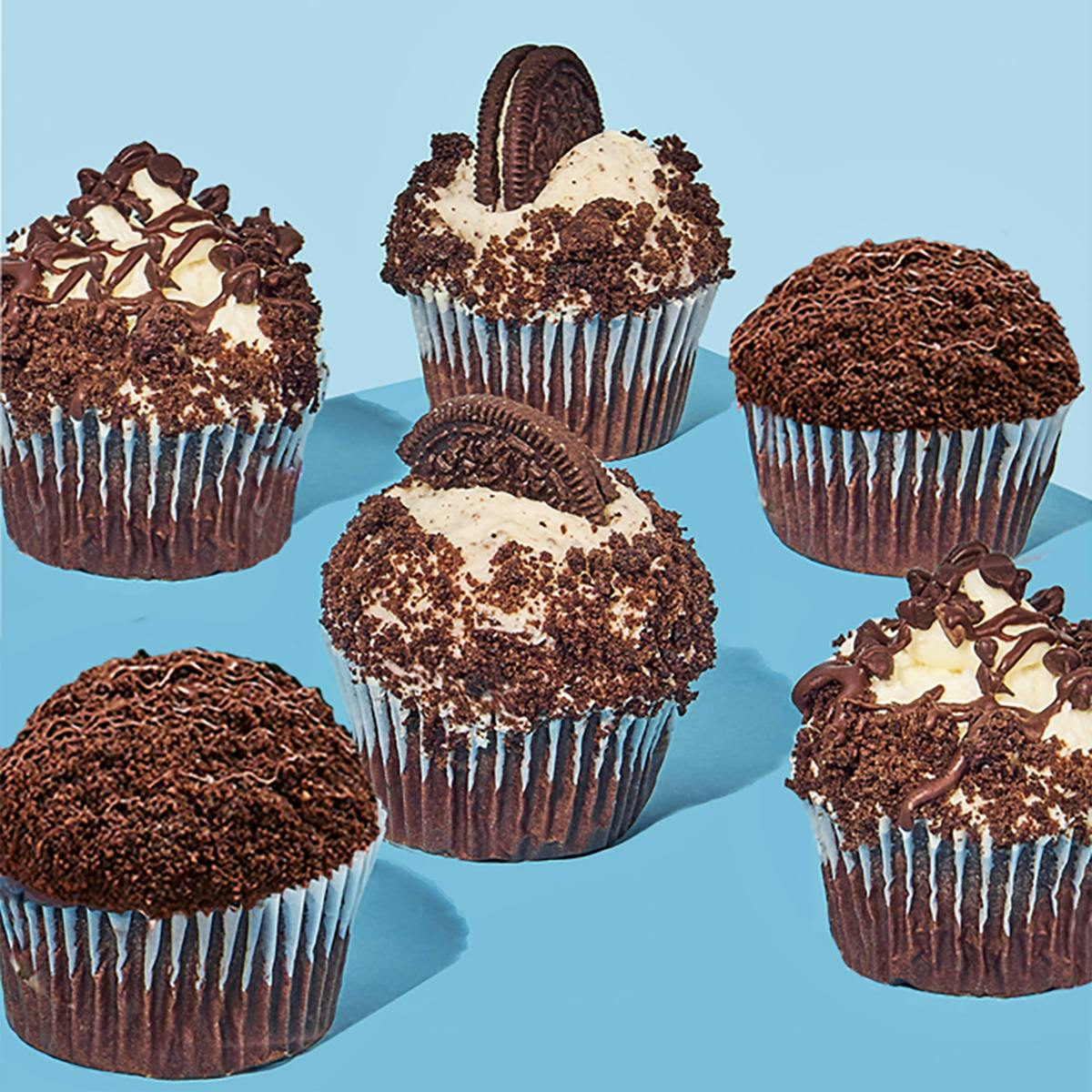 "Chocolate Lovers" Cupcakes - 12 Pack by Crumbs Bakeshop