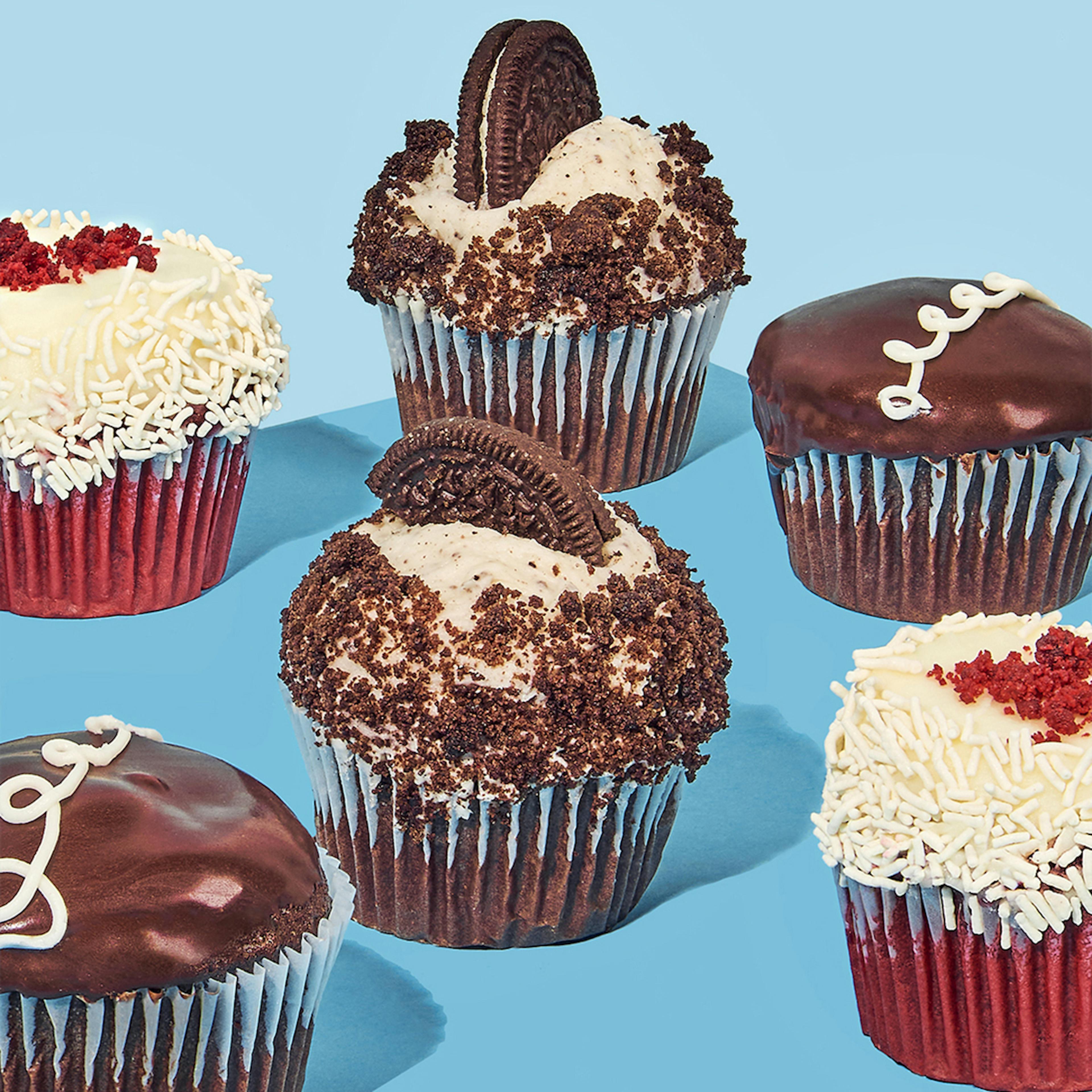 JUMBO Cupcakes + Mini Cookie Jars Best Seller - 9 Pack by Crumbs Bakeshop - Alternate image 4