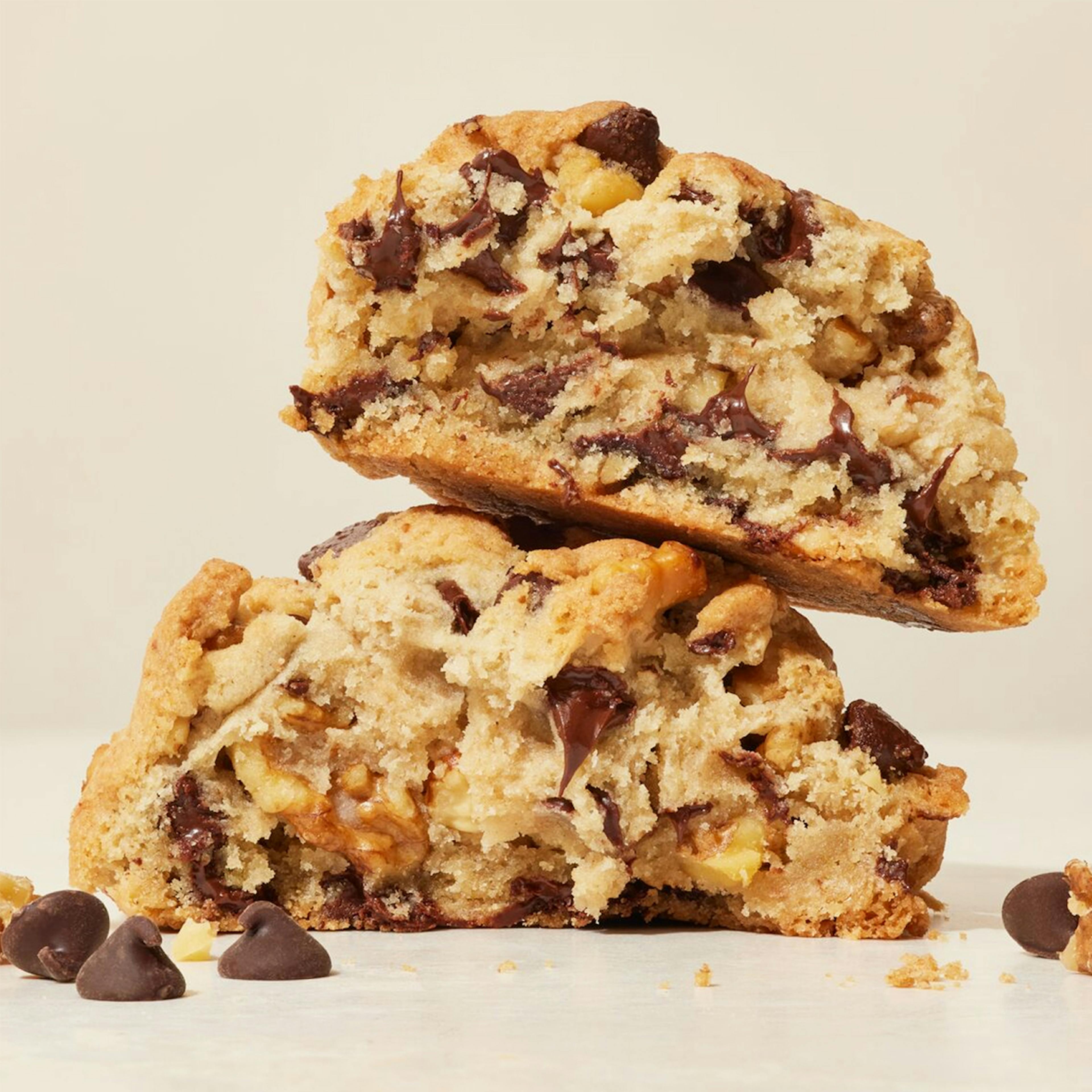 Vegan & Gluten-Free Chocolate Chip Walnut Cookies by Levain Bakery