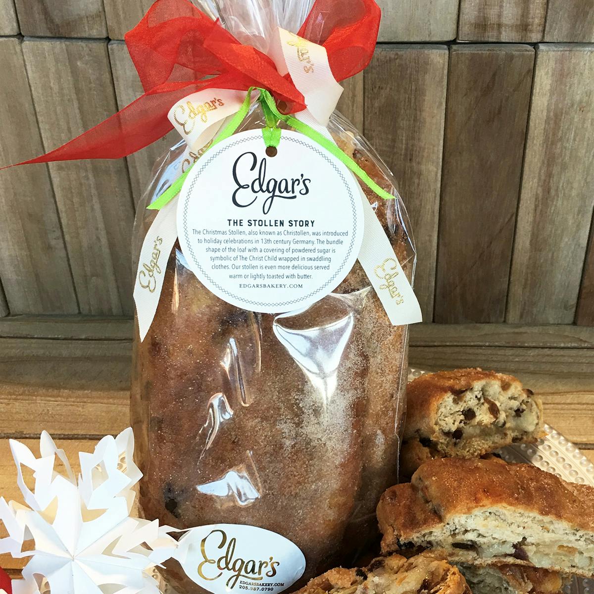 Christmas Stollen Bread by Edgar's Bakery - Alternate image 2