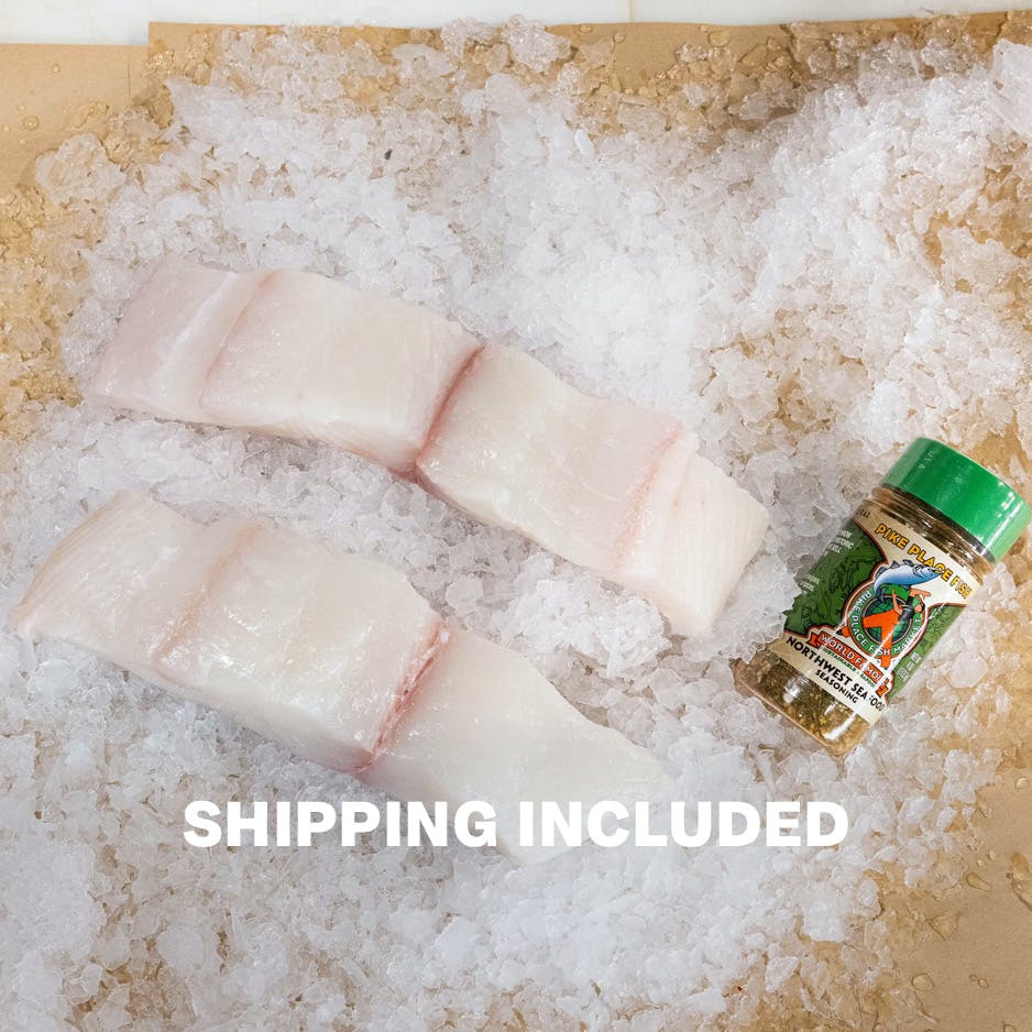 Wild Halibut Box by Pike Place Fish Market