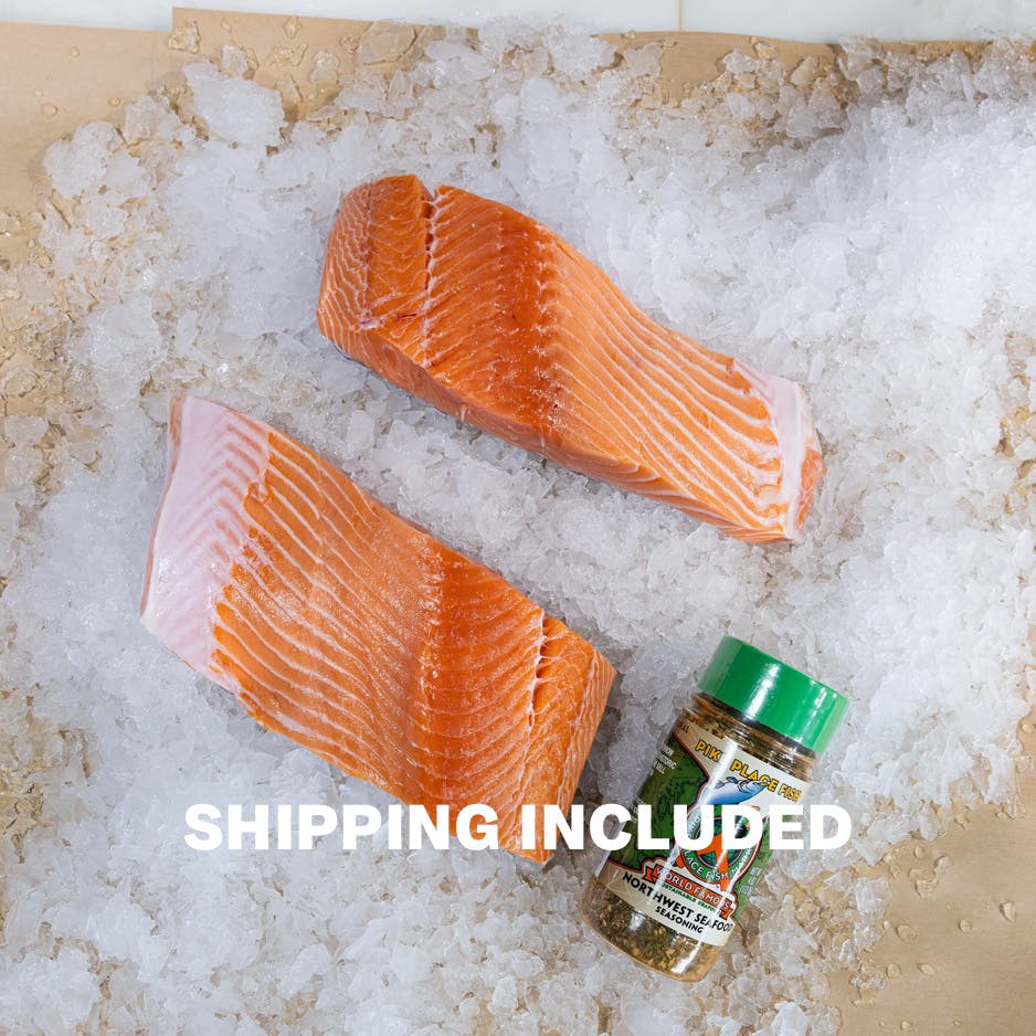 Wild King Salmon Box by Pike Place Fish Market