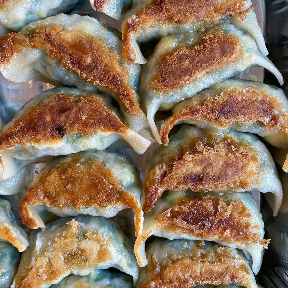 Signature Dumplings + Scallion Pancakes + Sauce for 6-8 by Mimi Cheng's Dumplings - Alternate image 6