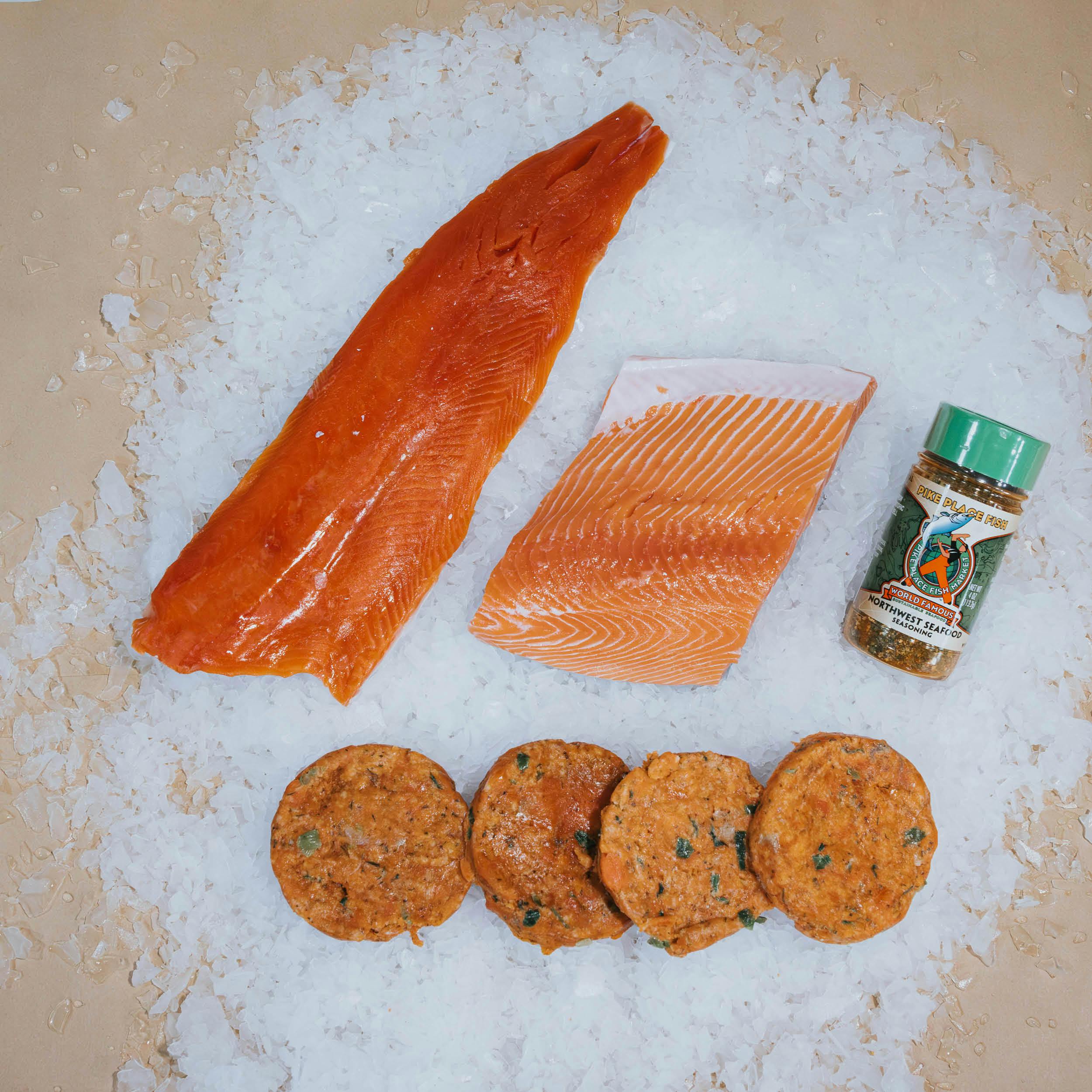 Wild Salmon Variety Pack by Pike Place Fish Market - Alternate image 1