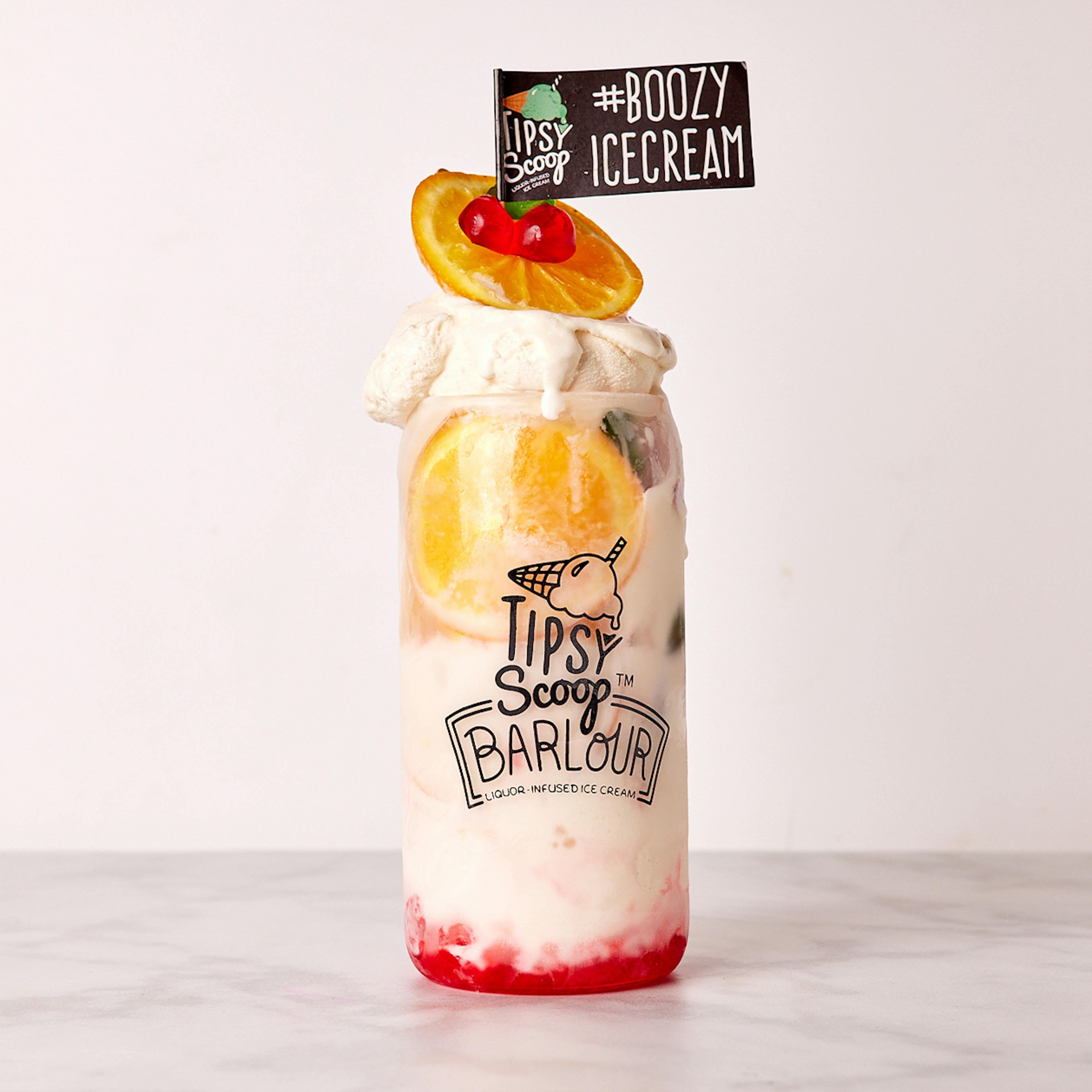 Tipsy Scoop Keepsake Barlour Glass by Tipsy Scoop Boozy Ice Cream - Alternate image 1