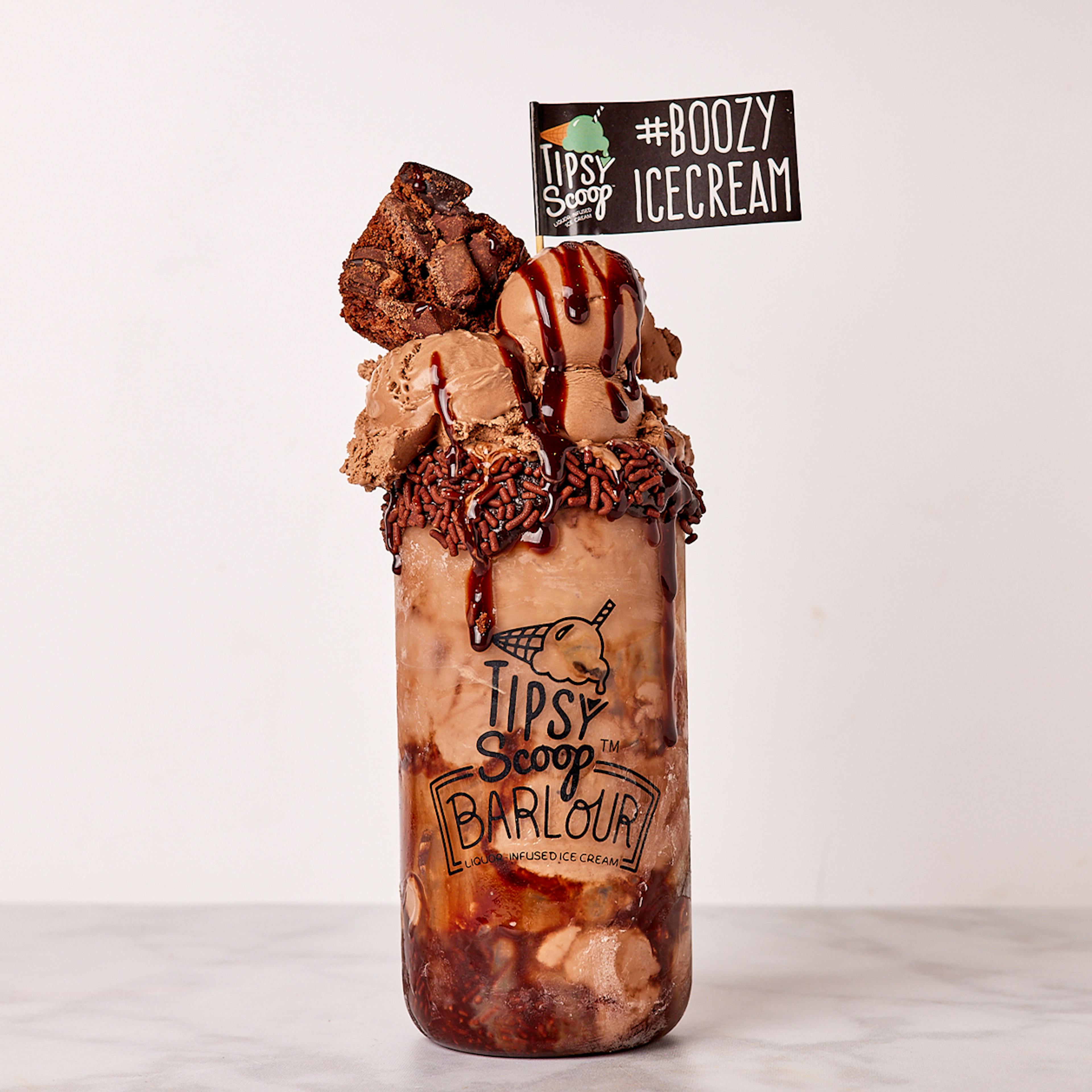 Tipsy Scoop Keepsake Barlour Glass by Tipsy Scoop Boozy Ice Cream - Alternate image 3