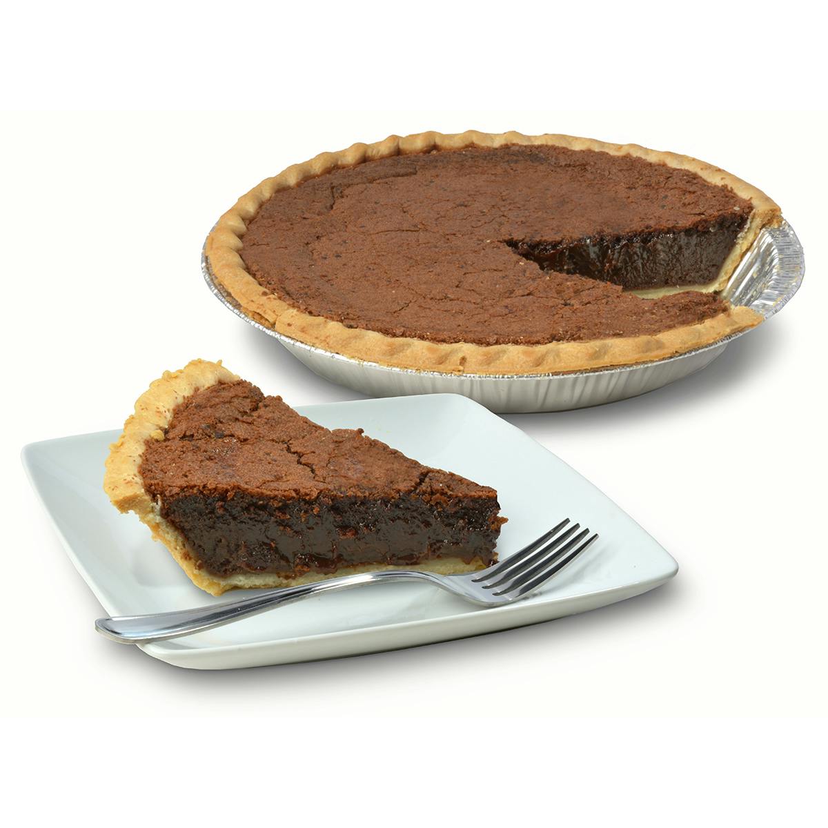 Chocolate Chess Pie by Virginia Diner