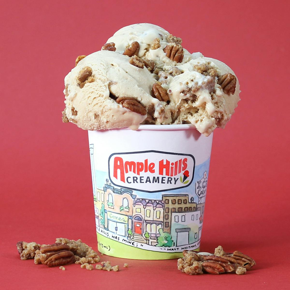 Butter Pecan Pie Crumble Ice Cream by Ample Hills Creamery