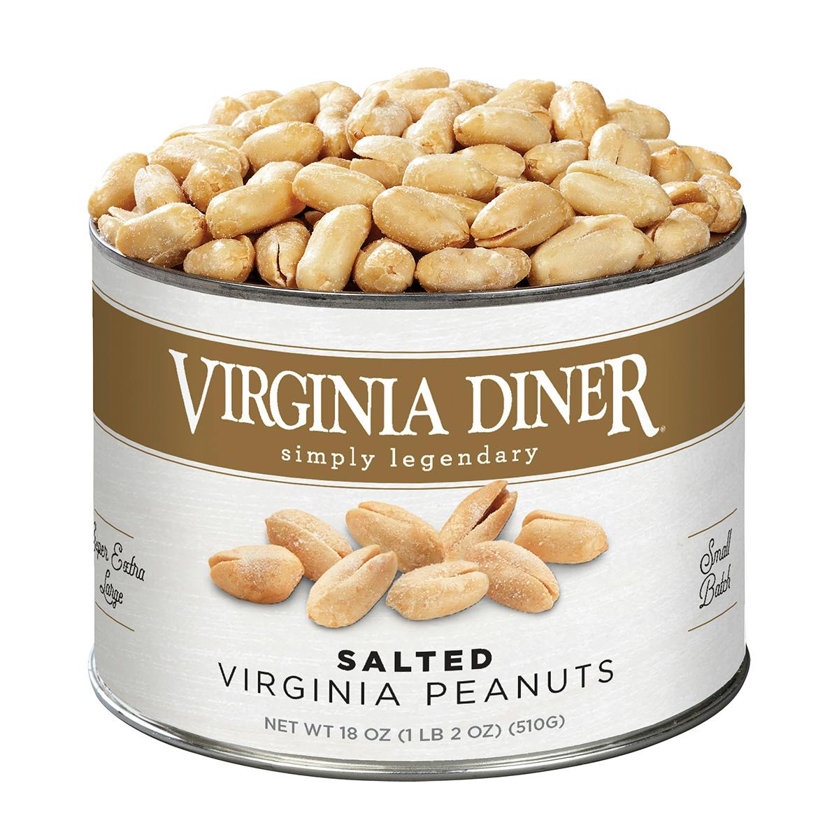 Salted + Honey Roasted Peanuts Best Seller - 2 Pack by Virginia Diner - Alternate image 2