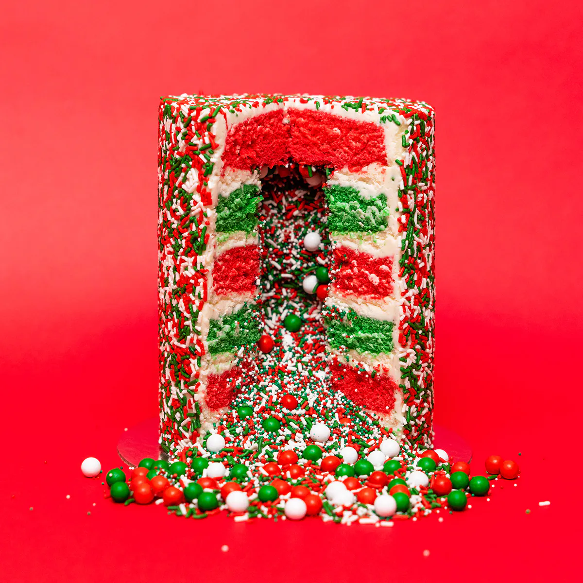 Holiday Vanilla Explosion® Cake by Flour Shop - Alternate image 2