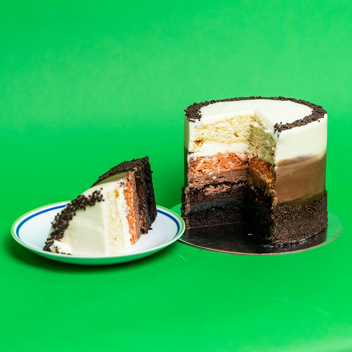 Hot Cocoa Classic Cake by Flour Shop