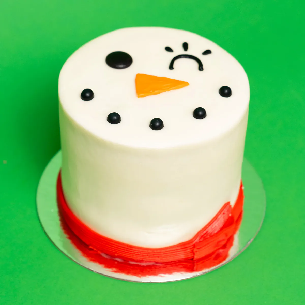 Classic Snowman Cake by Flour Shop