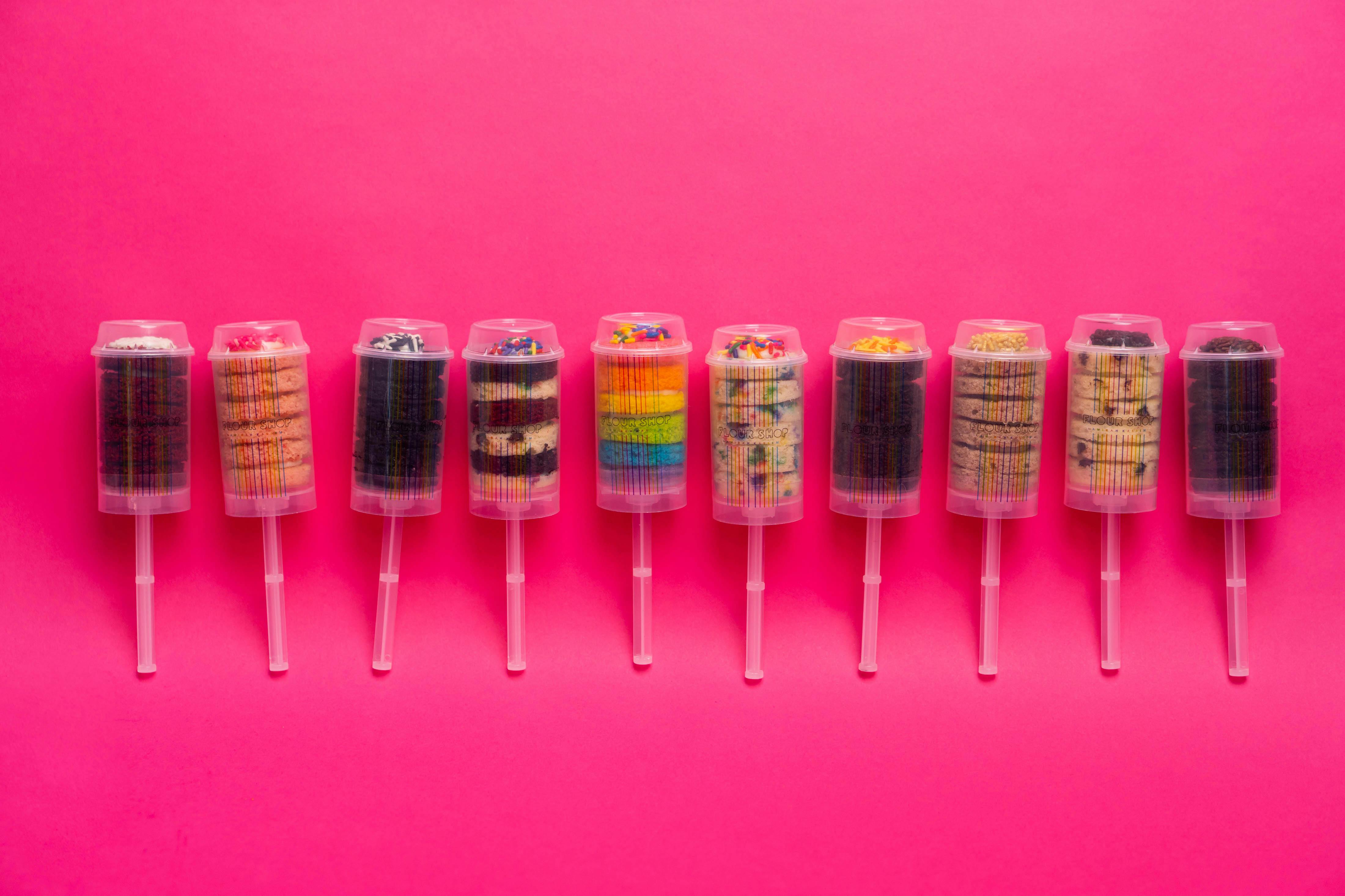 Cake Push Pops - 12 Pack by Flour Shop - Alternate image 1