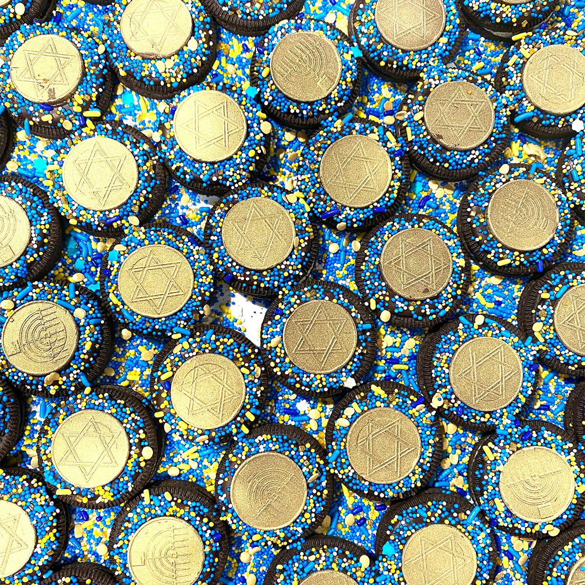 Eight Crazy Nights Hanukkah GIANT Cookies Pack by Big Fat Cookie - Alternate image 3