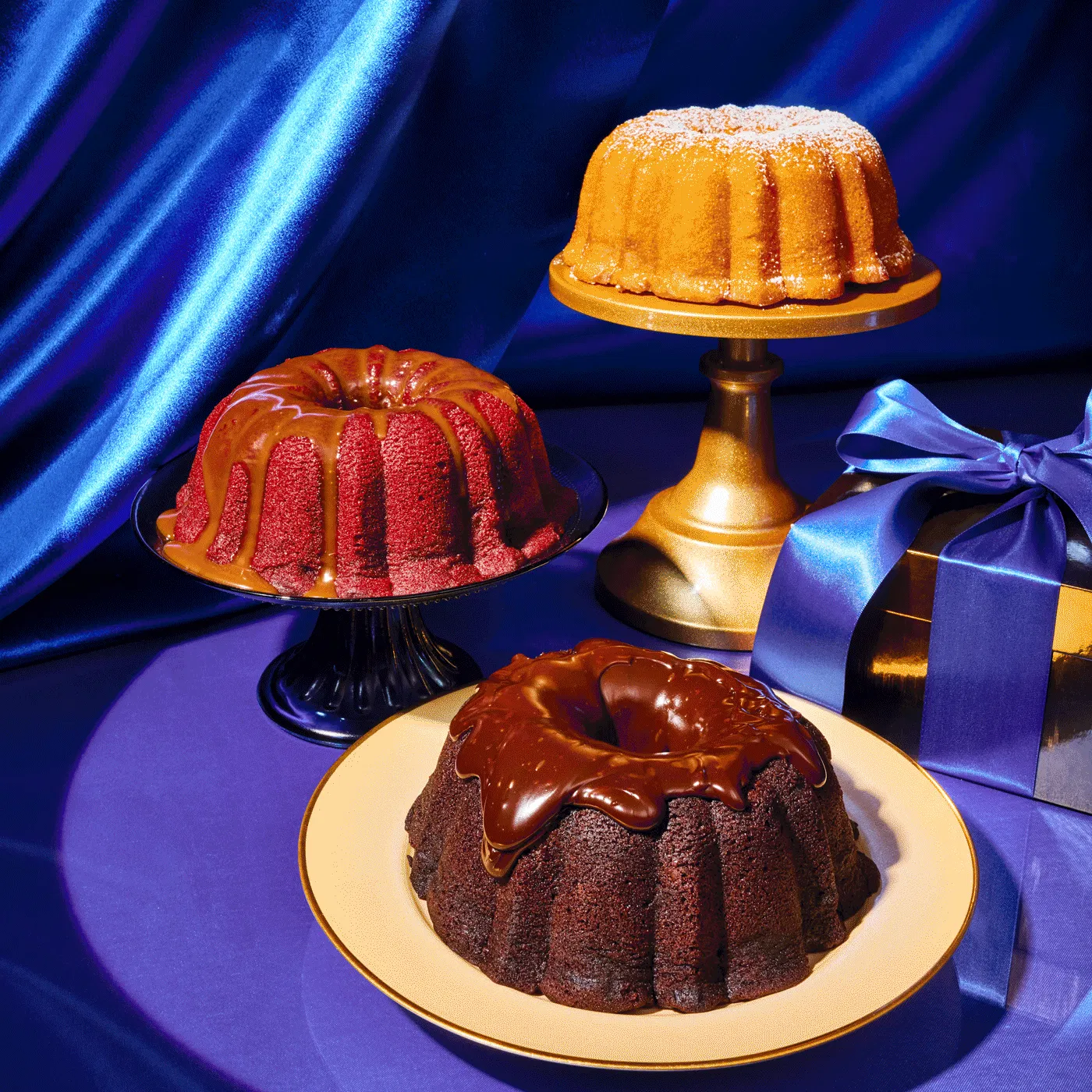 Signature Rum Cake Gift Set - 3 Pack by Wicked Jack's Tavern