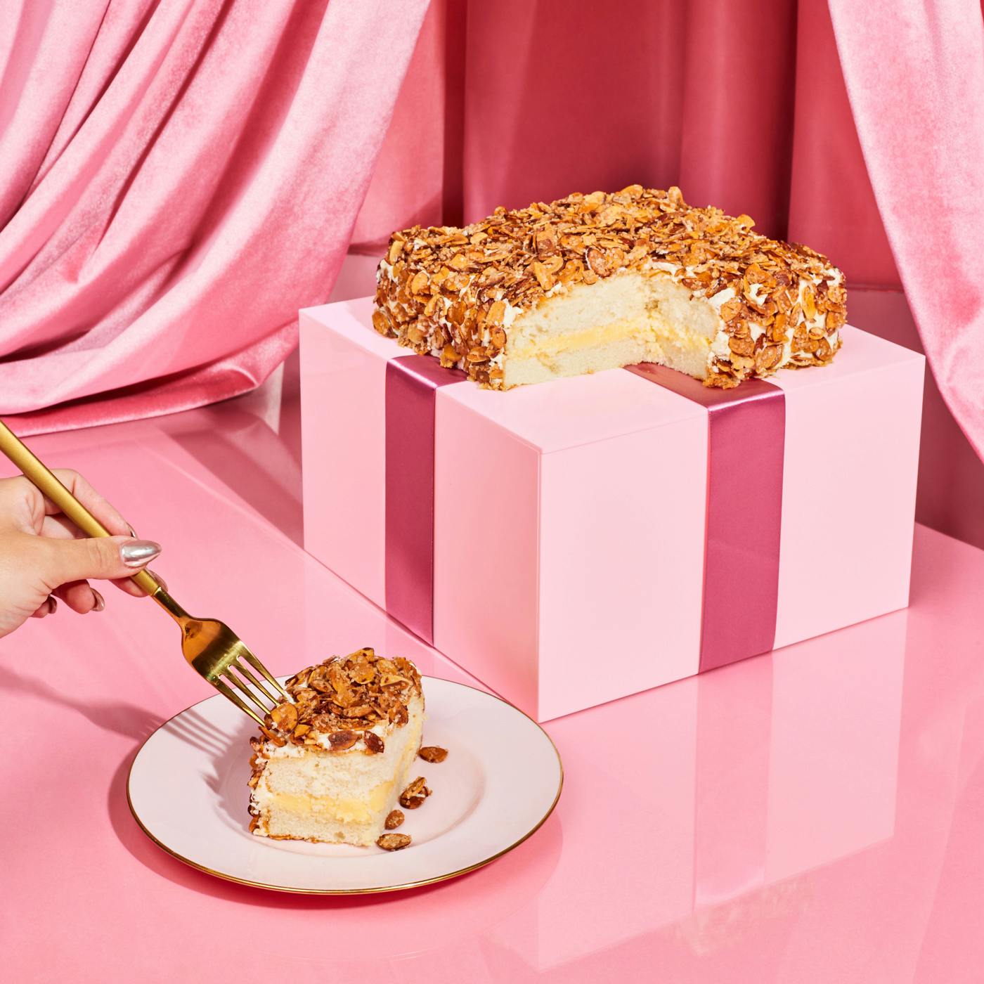 Burnt Almond Torte from Prantl's Bakery