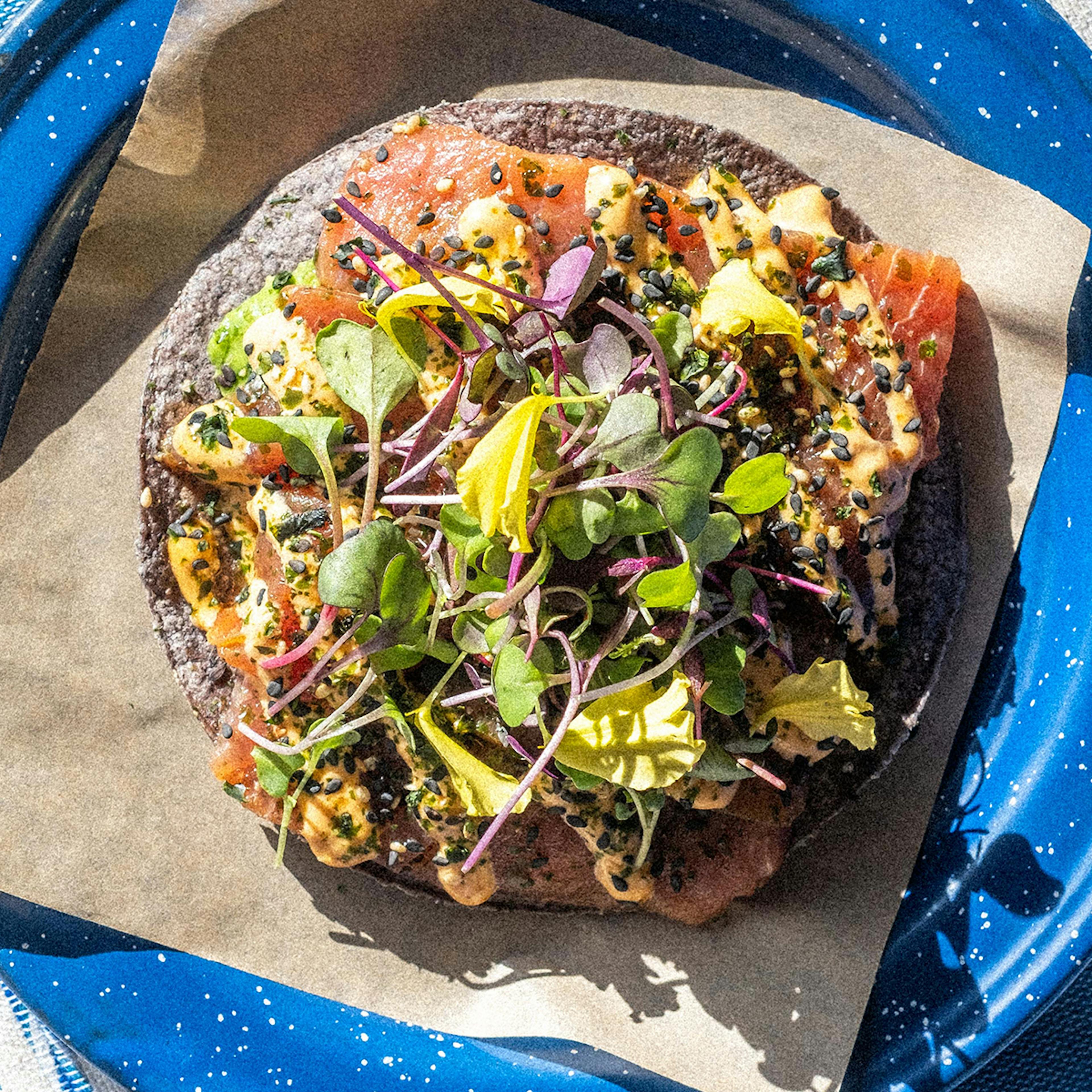 Yellowfin Tuna Tostada Kit for 4 by Nixta Taqueria