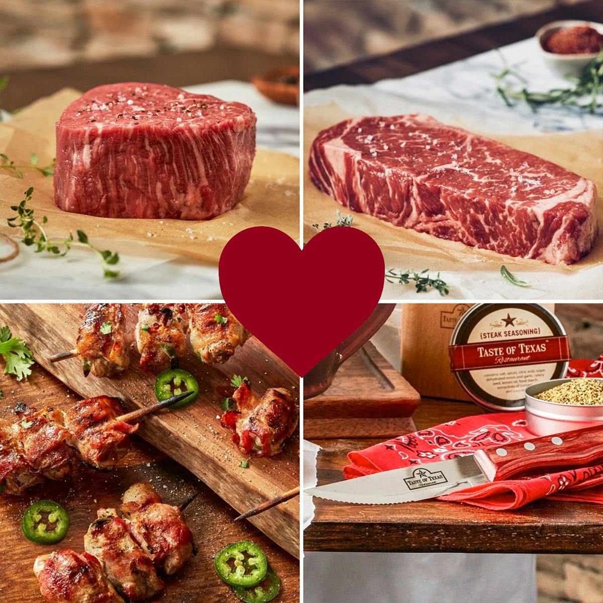 Date Night Steak Dinner for 2 by Taste of Texas