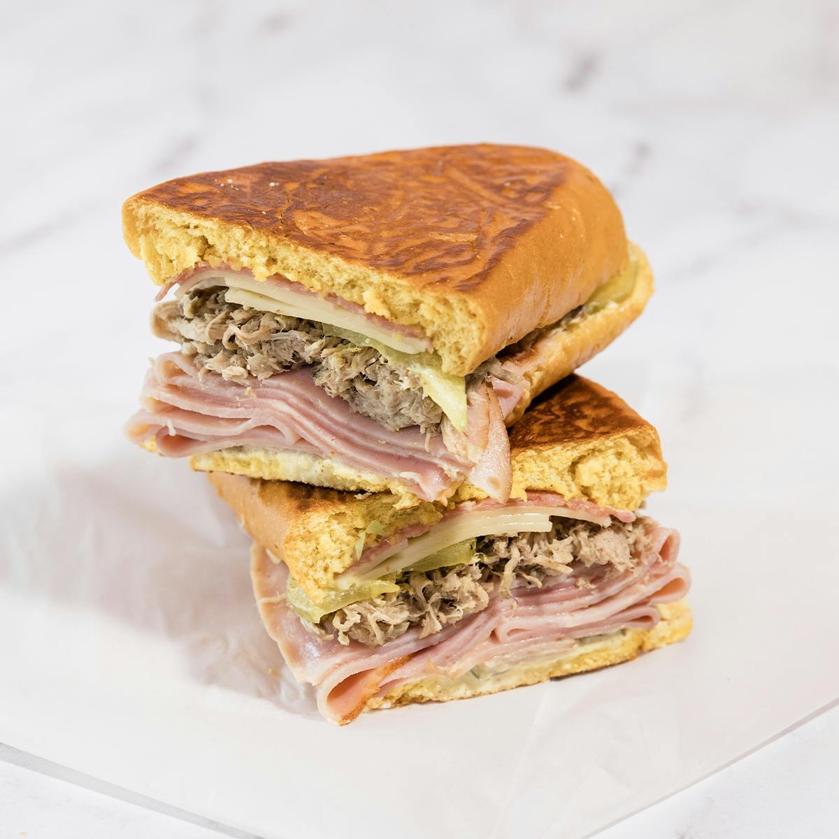Cuban Media Noche Sandwich by La Segunda Bakery
