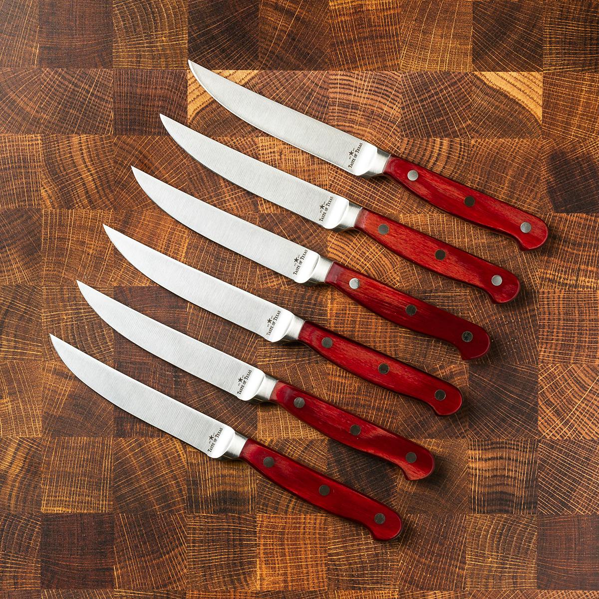 Filet Mignons + Steak Knives for 6 by Taste of Texas - Alternate image 1
