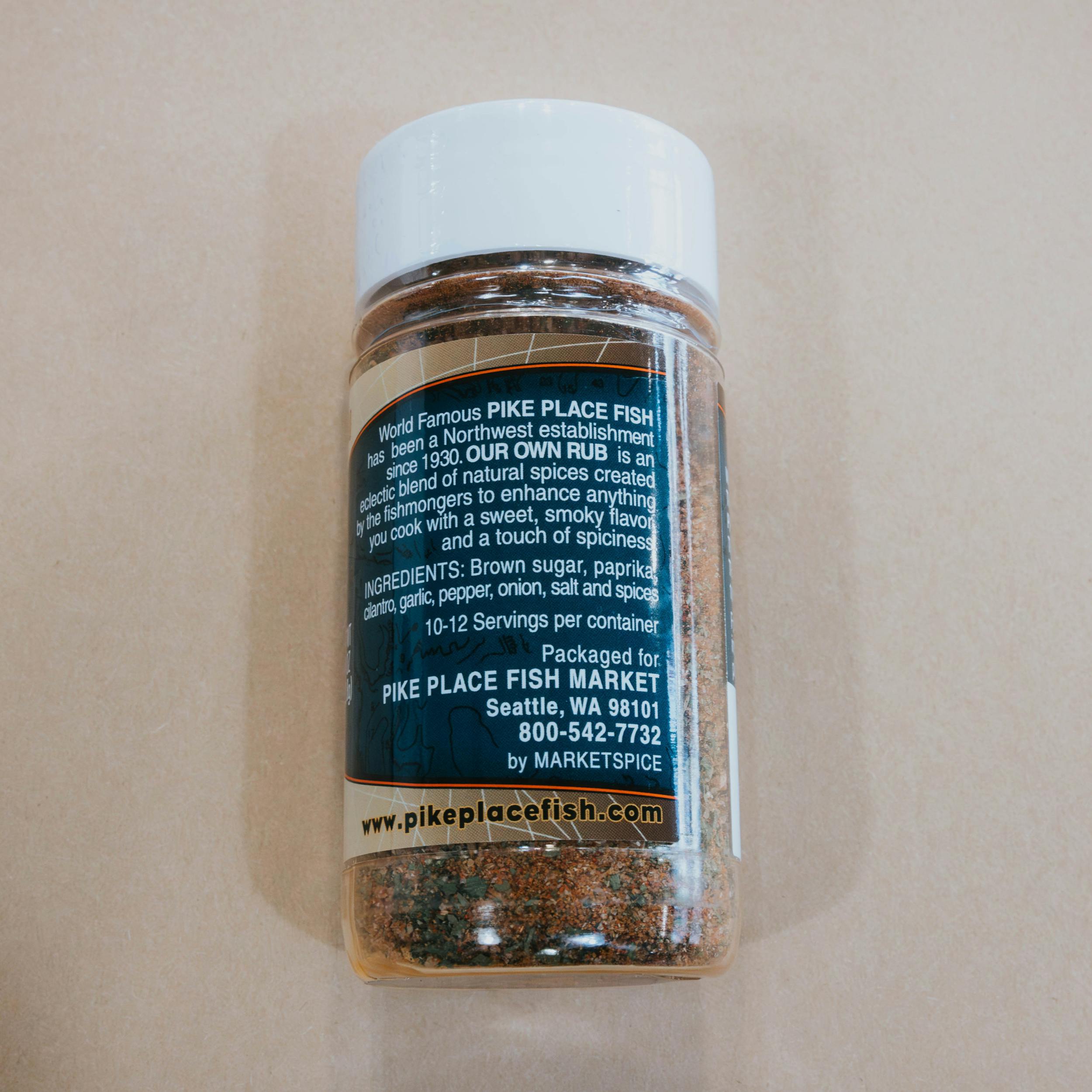 Our Own Rub - All Natural, Pike Place Fish Market, 4oz by Pike Place Fish Market - Alternate image 2