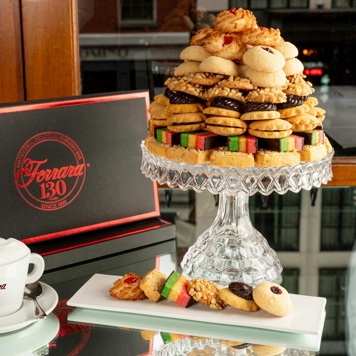 Italian Cookie Tray - 4 lbs by Ferrara Bakery | Goldbelly