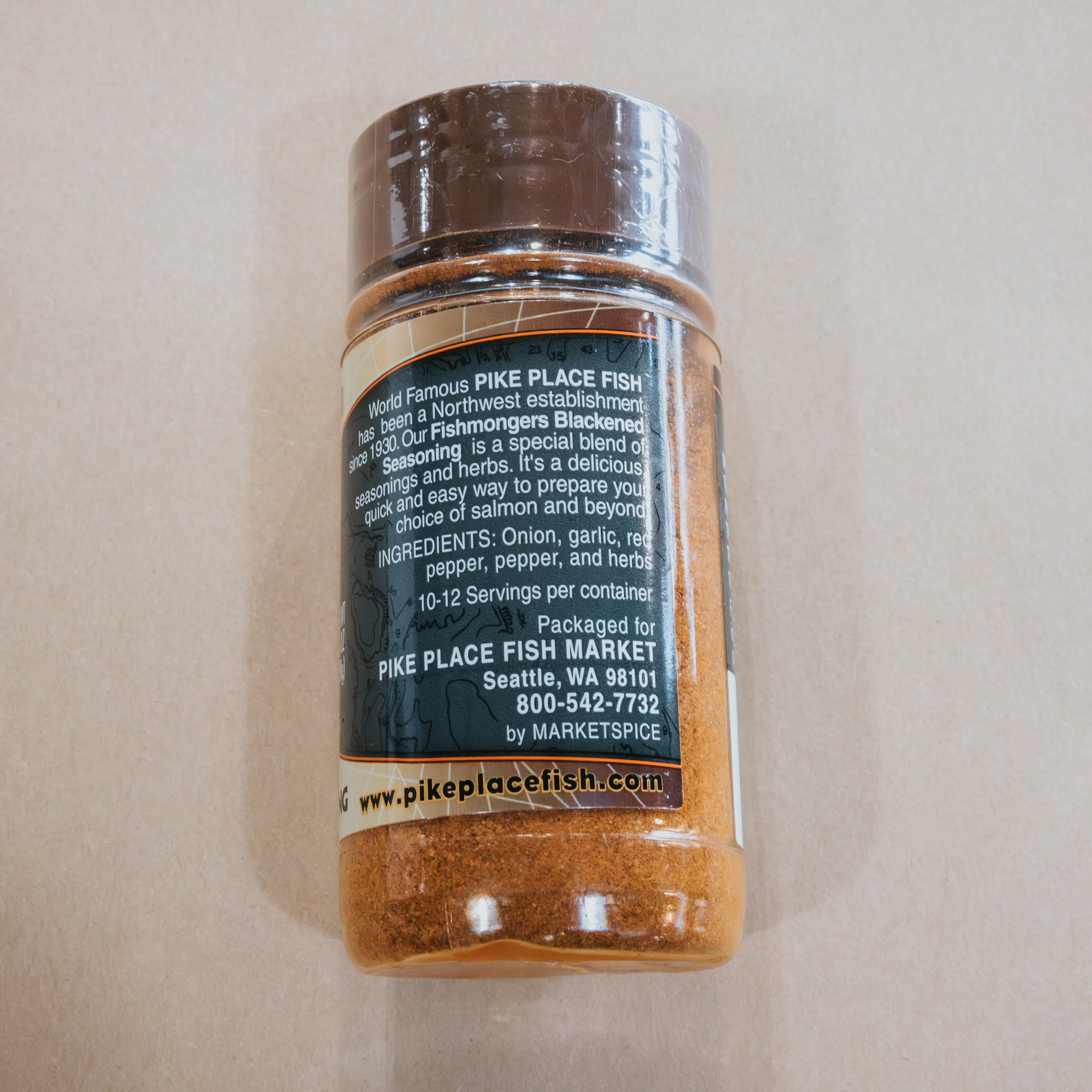 Fishmongers Blackened Seasoning, 4oz by Pike Place Fish Market - Alternate image 2