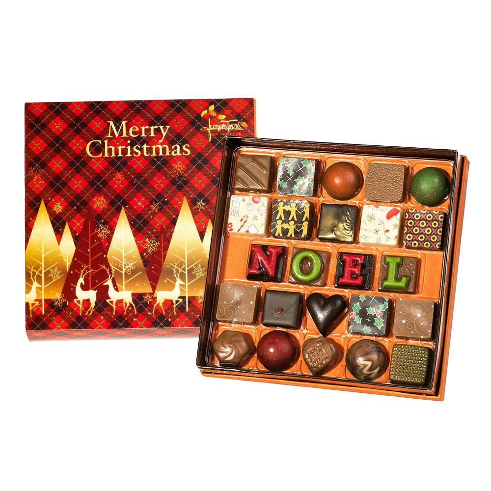 The First Noel Christmas Bonbons - 24 Pack by Jacques Torres Chocolate |  Goldbelly
