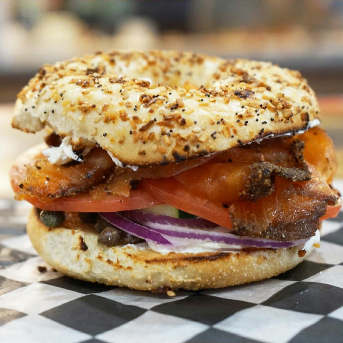 Pastrami Spiced Smoked Salmon - 1 lb. by Water Dog Smoke House - Alternate image 4