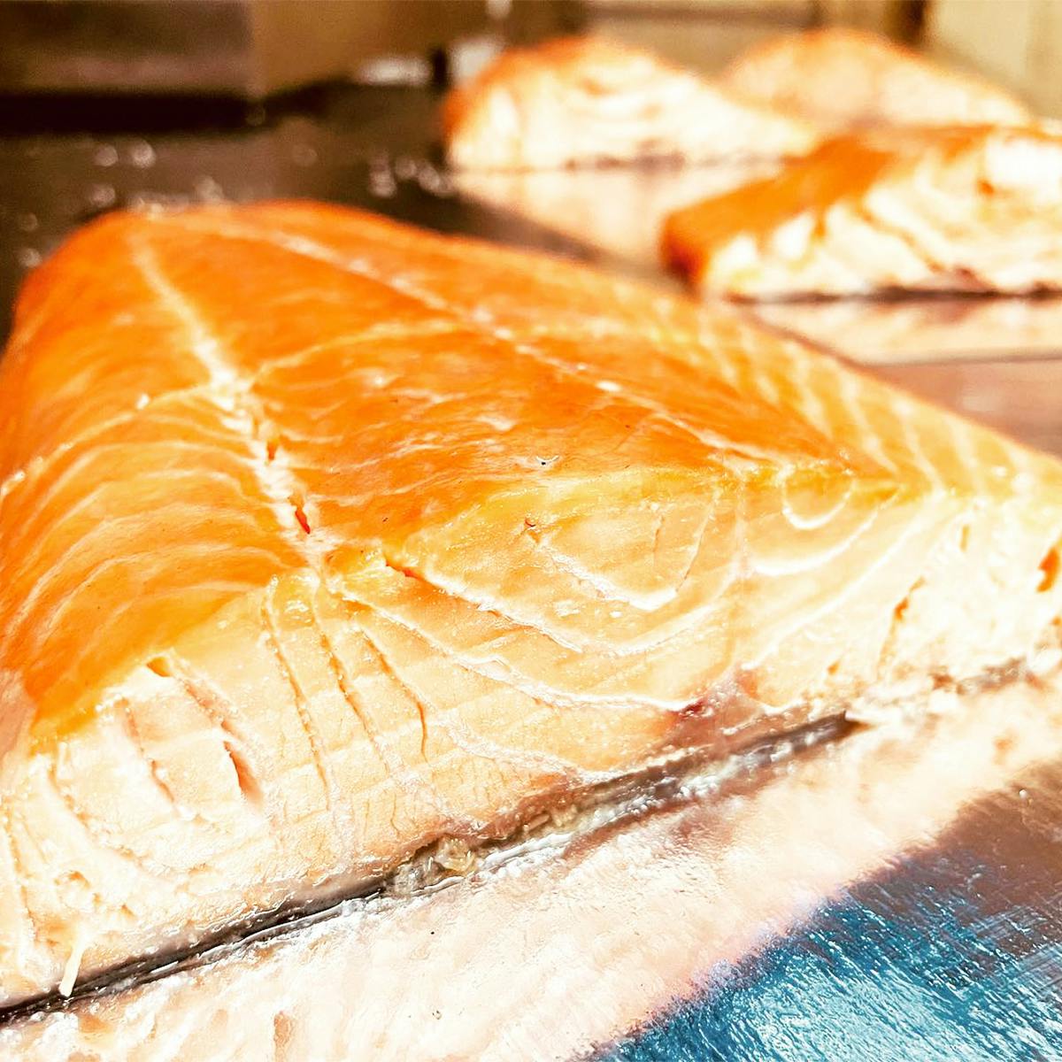 Smoked Kippered Salmon - 1 lb. by Water Dog Smoke House - Alternate image 5
