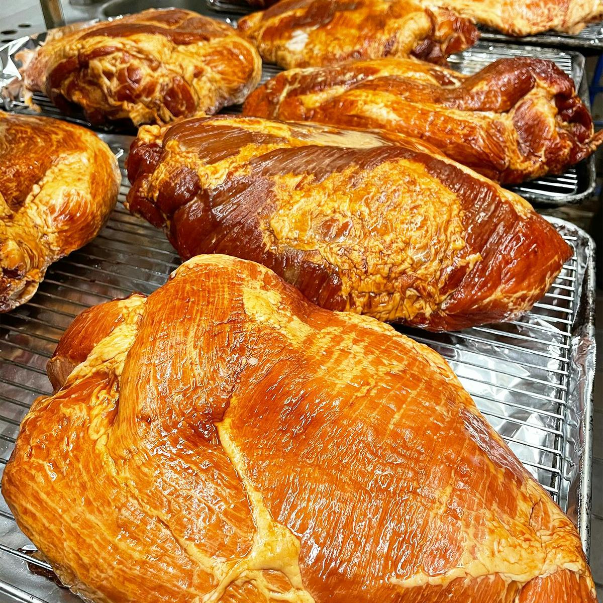 Whole Smoked Honey Ham - 6-7 lbs by Water Dog Smoke House - Alternate image 2