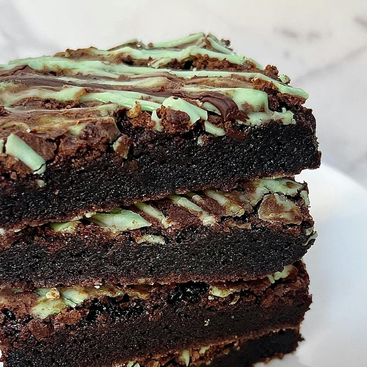 Famous Mint Chocolate Brownies (Gluten-Free) - 8 Pack by Chef Geoffrey Zakarian - Alternate image 3