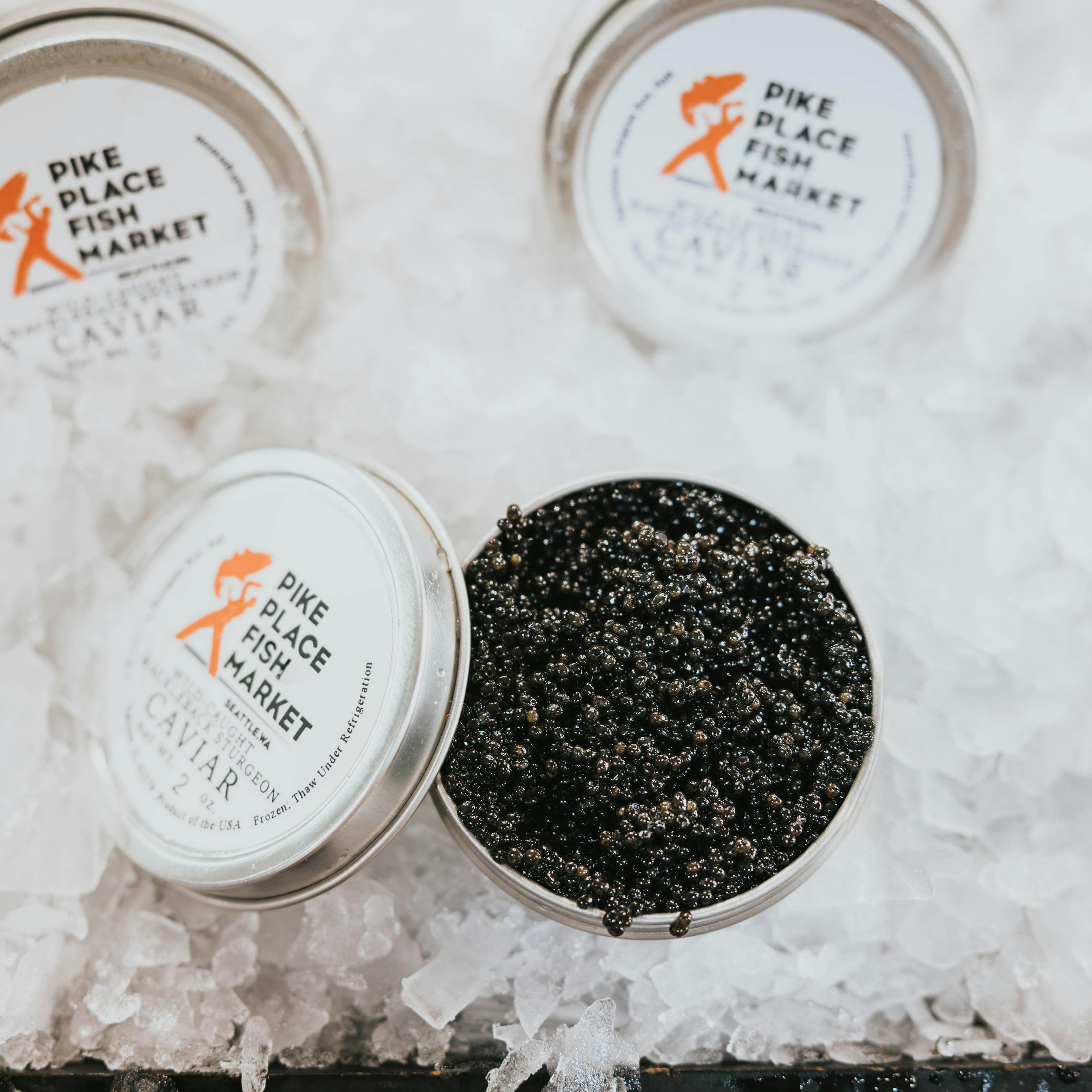 Caviar - Wild Sturgeon, USA, 2 oz by Pike Place Fish Market