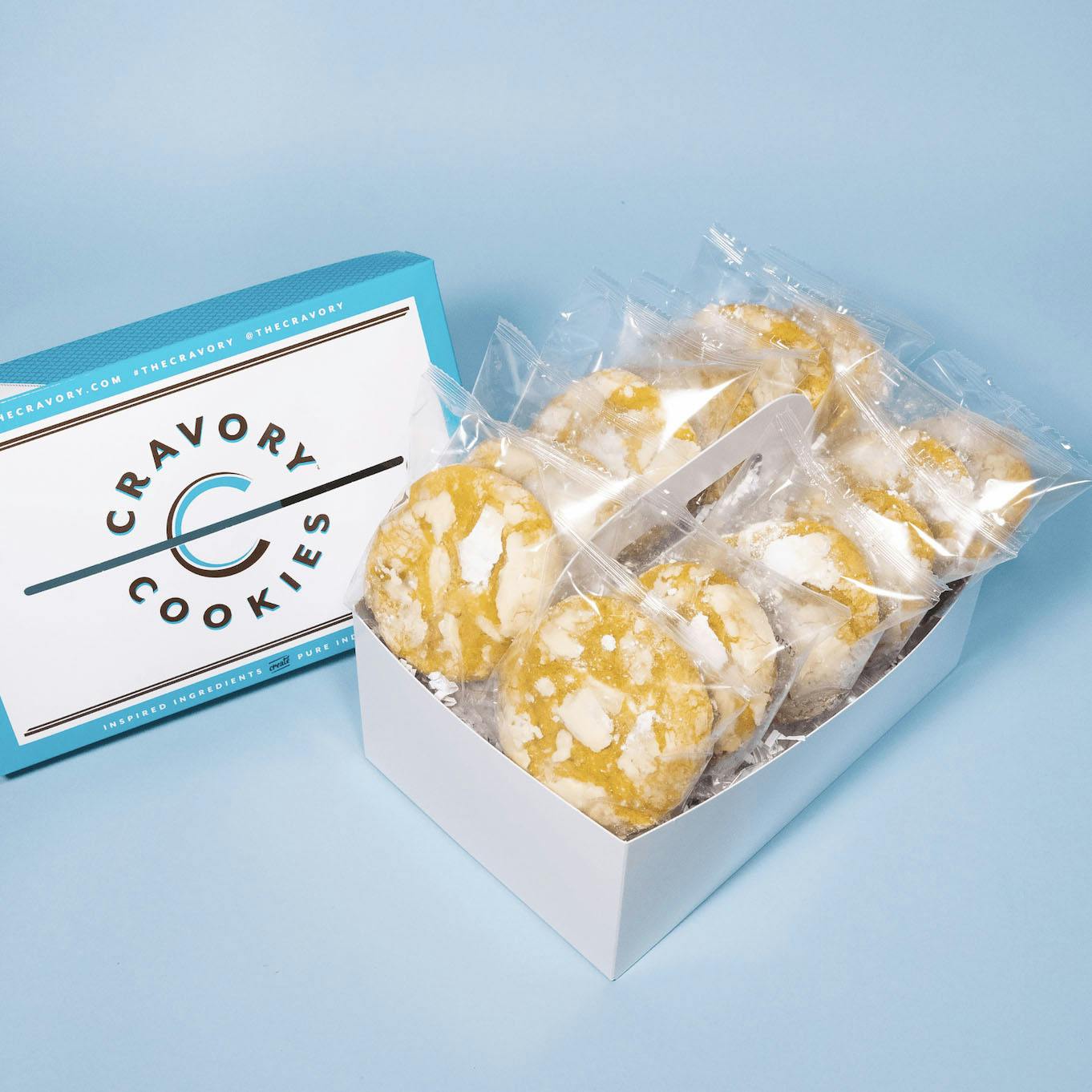 Lemon Bar Cookies - 2 Dozen by Cravory Cookies - Alternate image 3