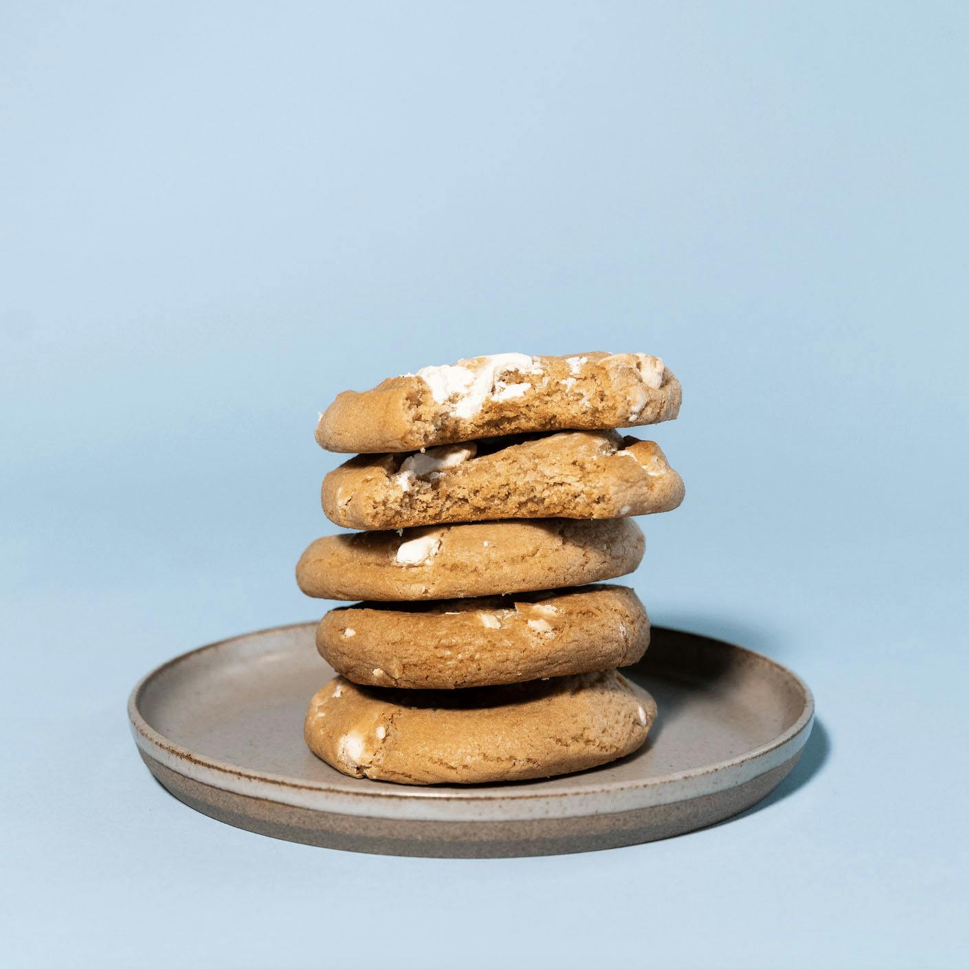 Salted Caramel Cream Cookies - 2 Dozen by Cravory Cookies