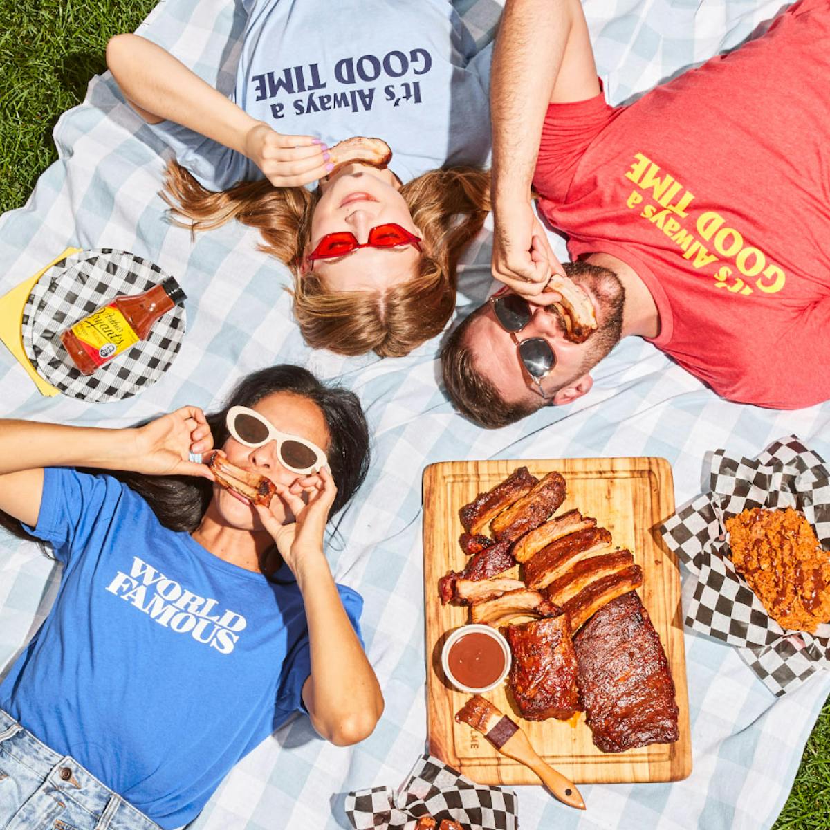 "World Famous" T-Shirt by Arthur Bryant's Barbeque - Alternate image 6