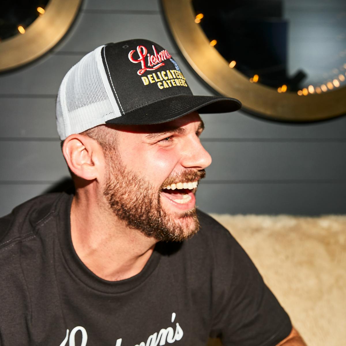 Liebman's Deli Trucker Snapback Hat by Liebman's Kosher Deli - Alternate image 2