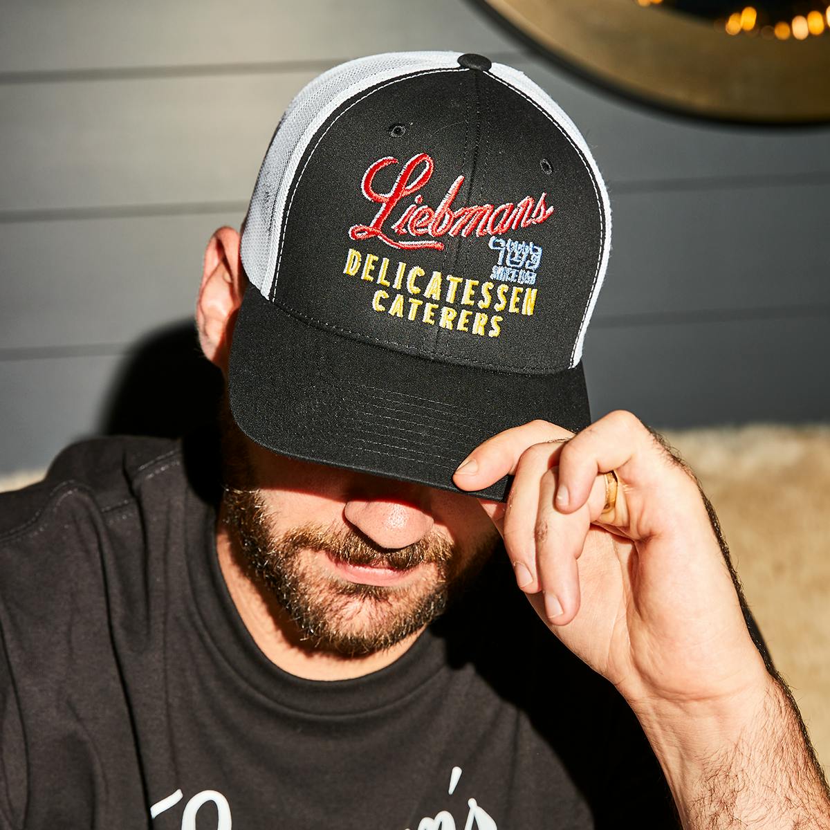 Liebman's Deli Trucker Snapback Hat by Liebman's Kosher Deli