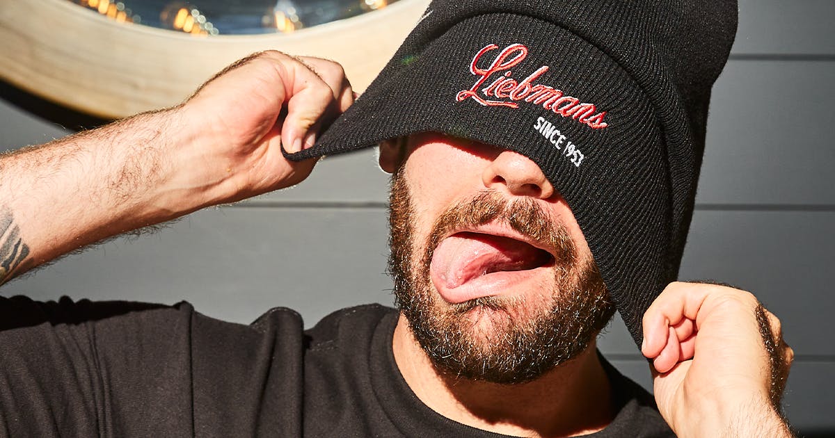 Liebman #39 s Deli Beanie Hat by Liebman #39 s Kosher Deli Goldbelly