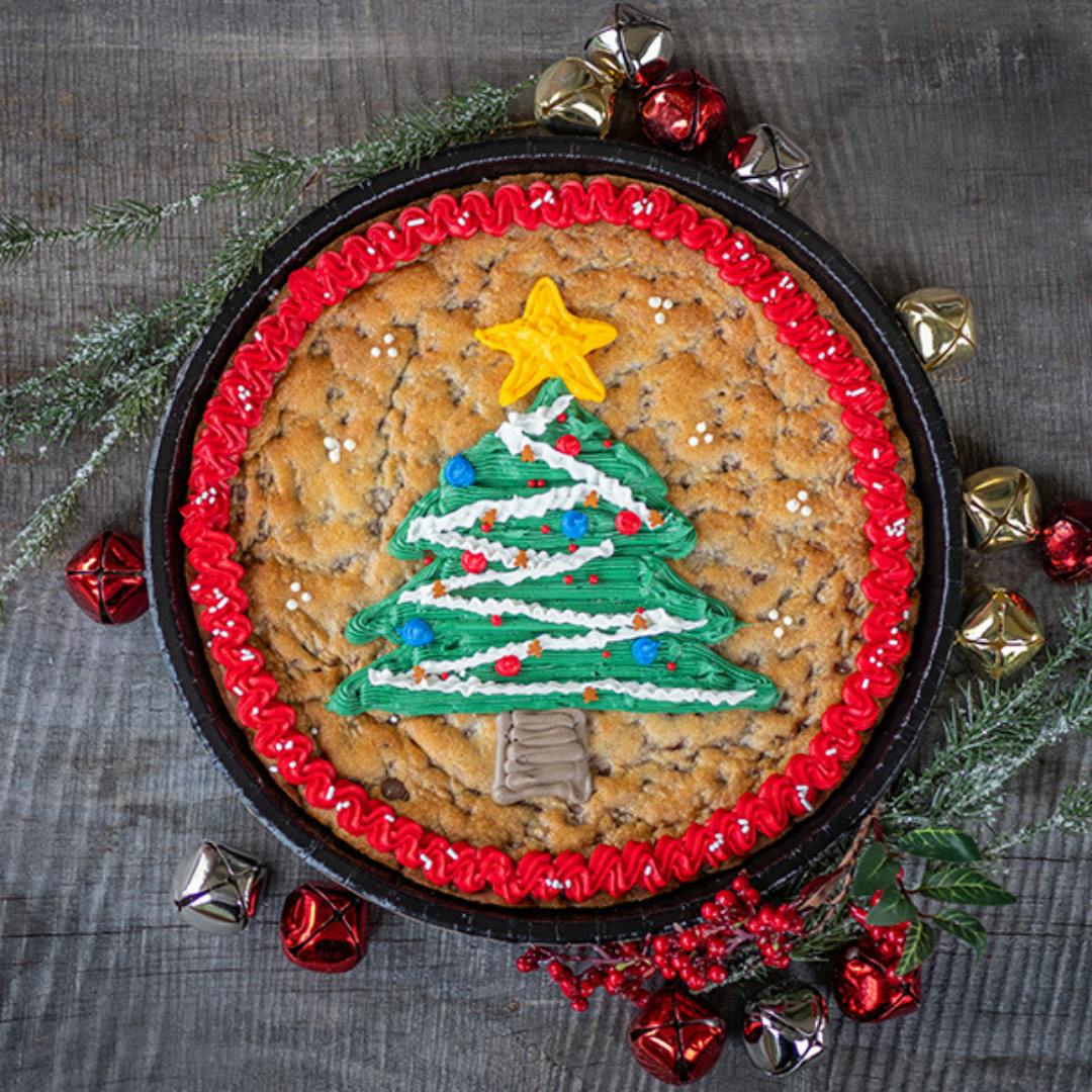 Christmas Tree Cookie Cake by Famous 4th Street Cookie Co.